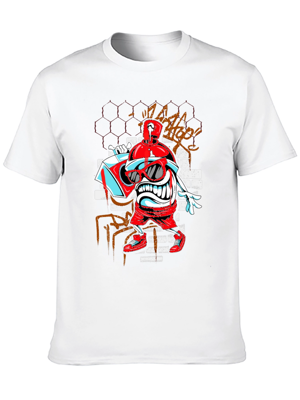 Graffiti Art T-Shirt: Urban Cool Design