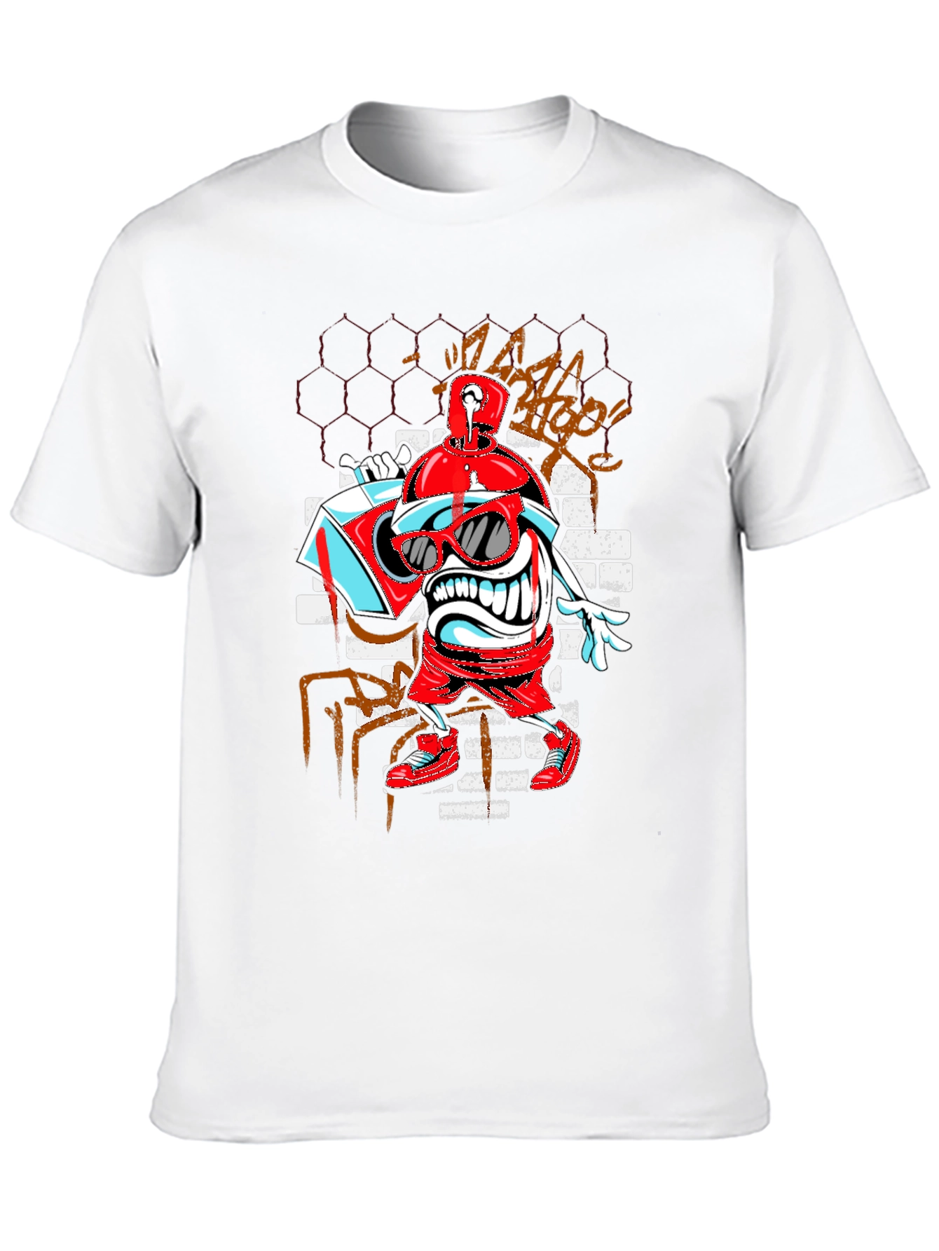 Graffiti Art T-Shirt: Urban Cool Design