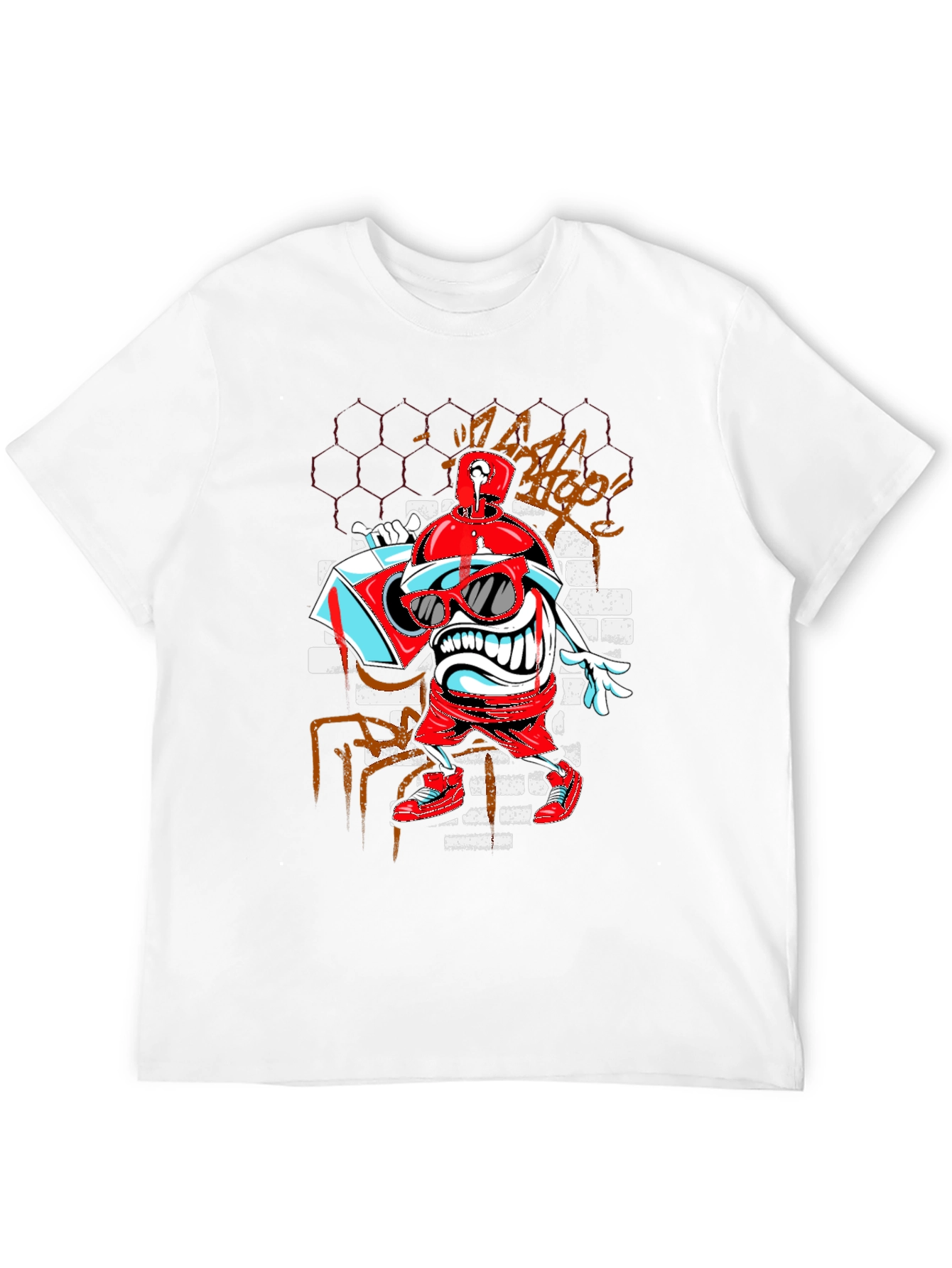 Graffiti Art T-Shirt: Urban Cool Design