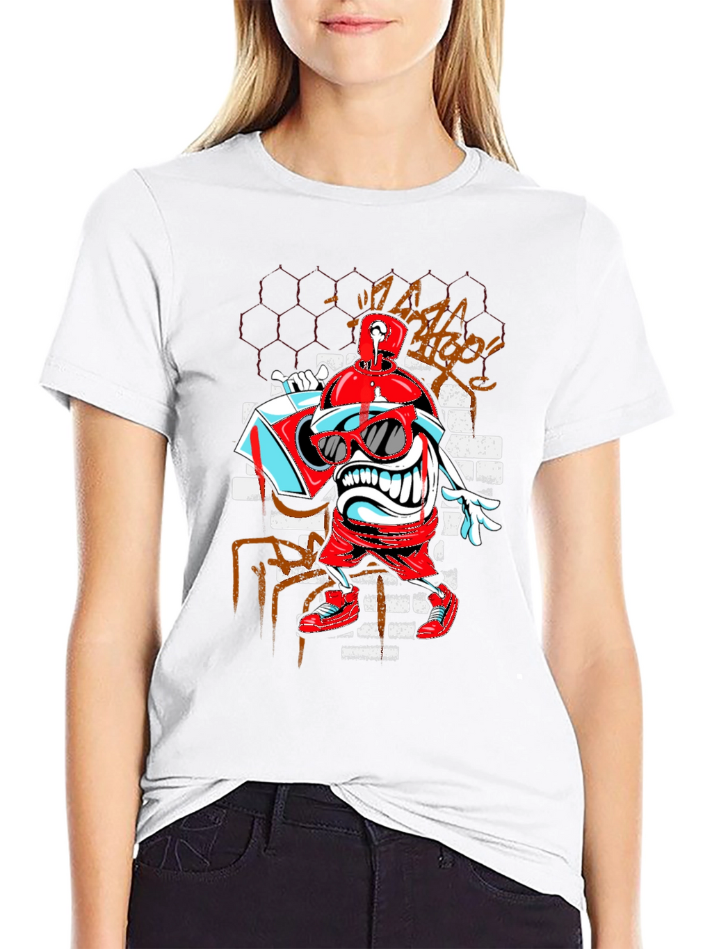 Graffiti Art T-Shirt: Urban Cool Design