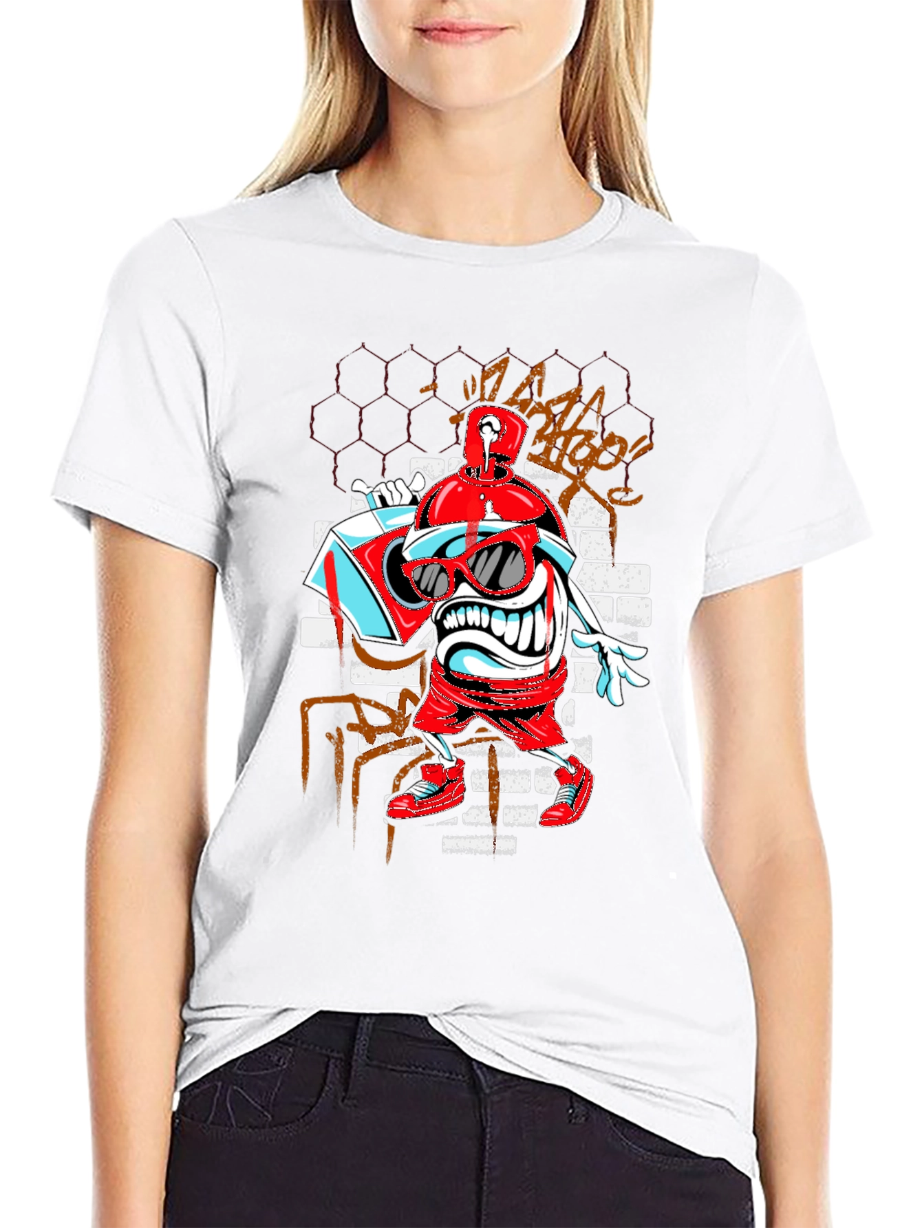 Graffiti Art T-Shirt: Urban Cool Design