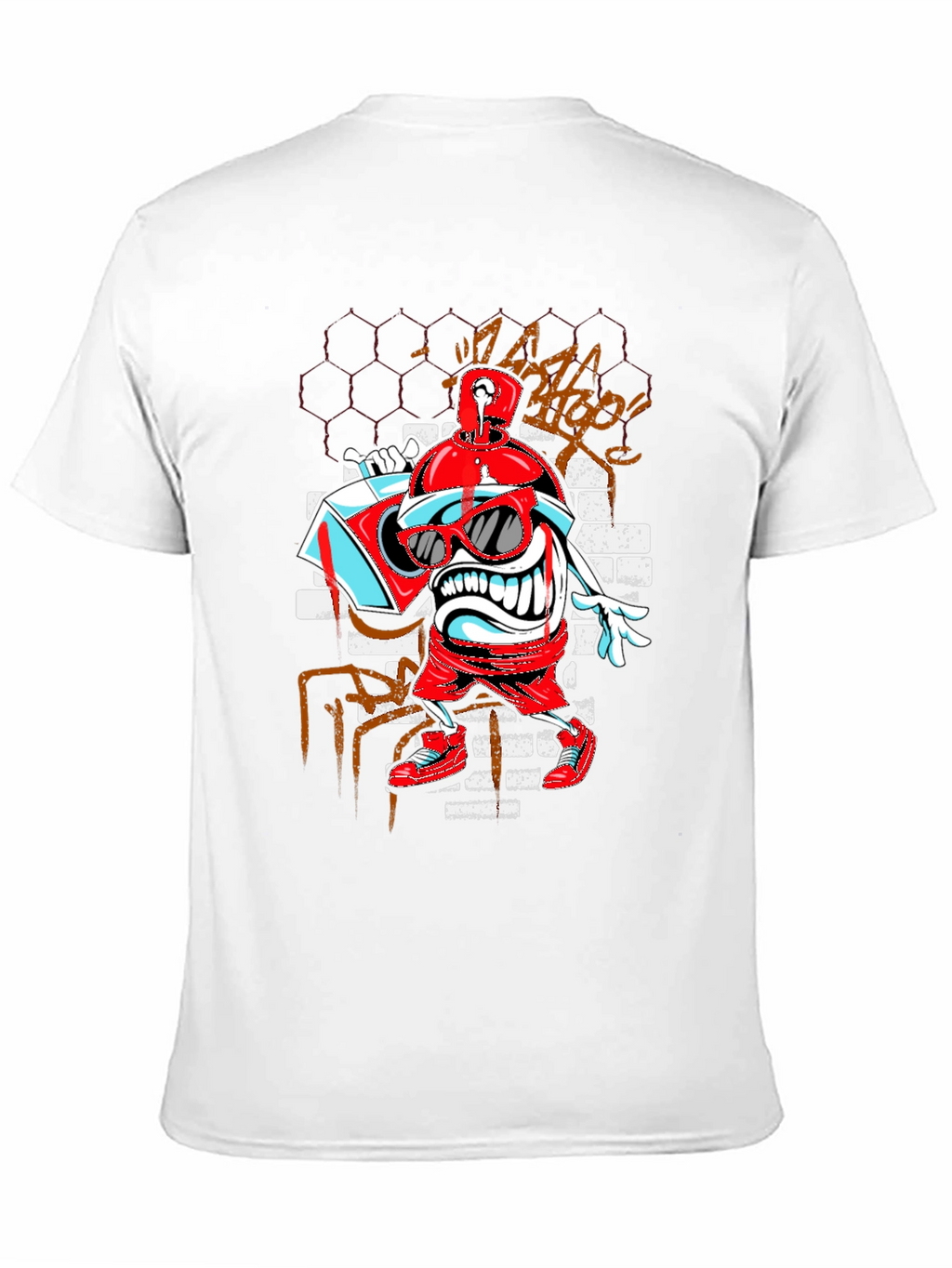 Graffiti Art T-Shirt: Urban Cool Design