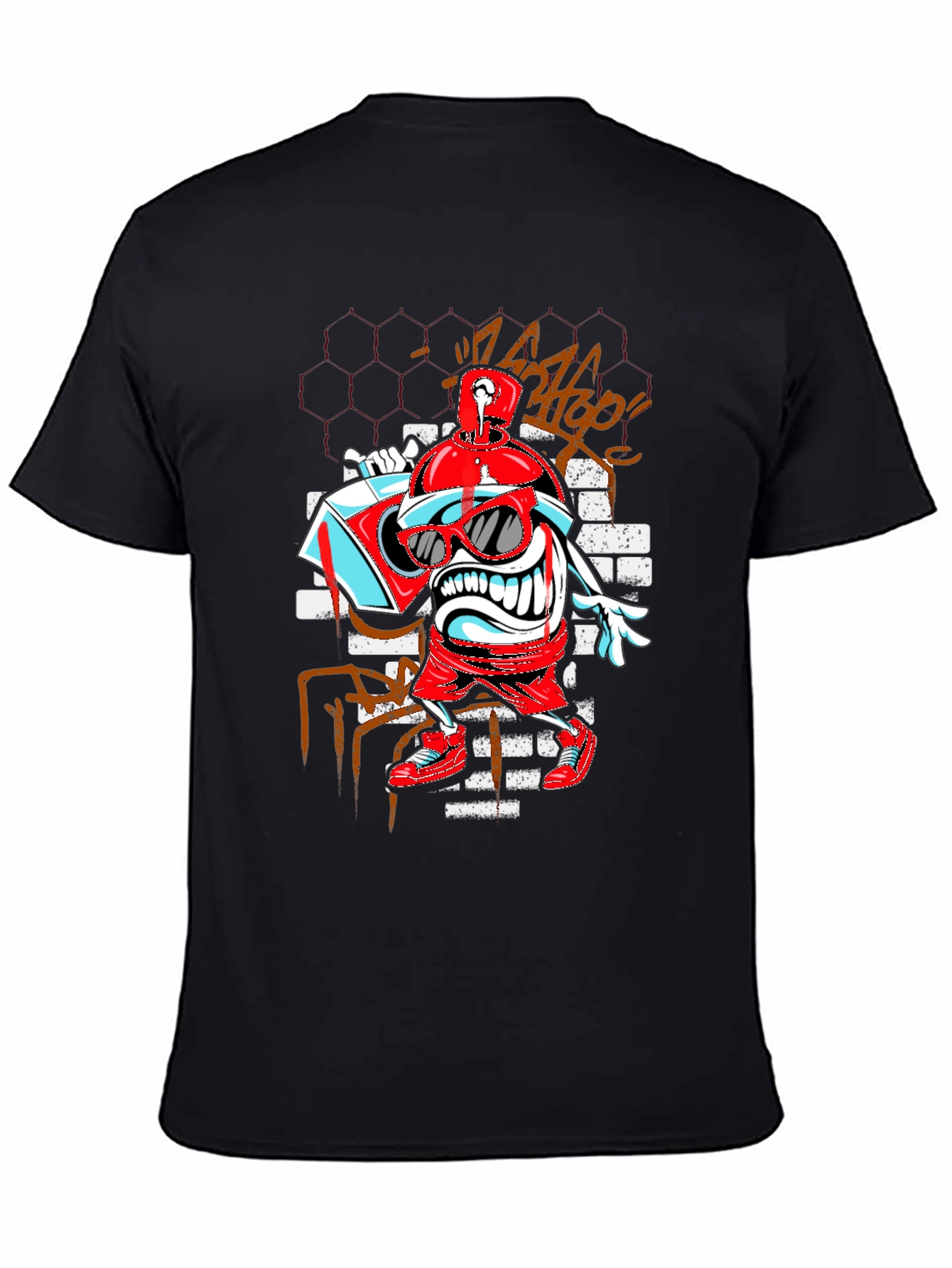 Graffiti Art T-Shirt: Urban Cool Design