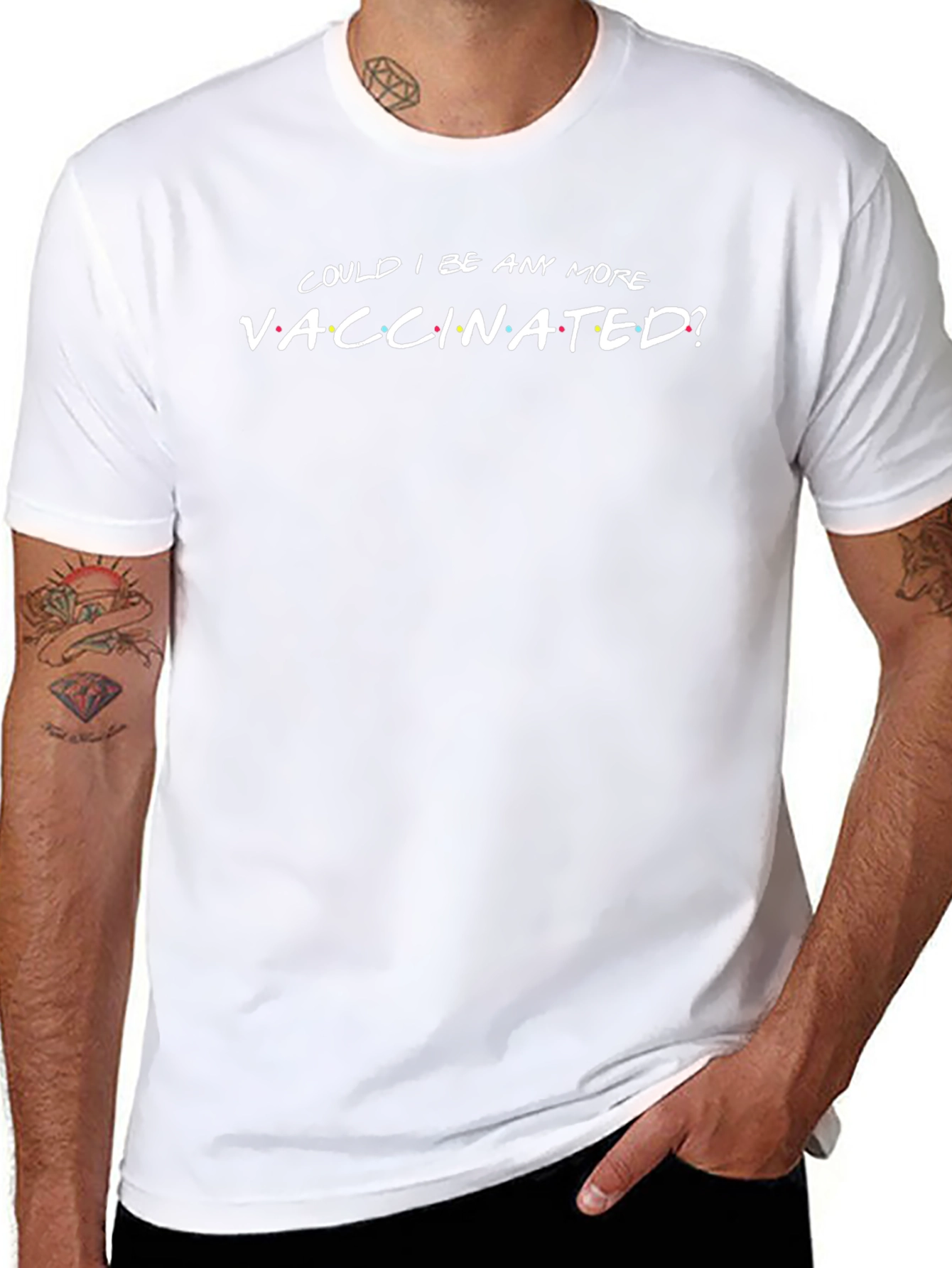 Could I Be Any More Vaccinated? Novelty Graphic Tee