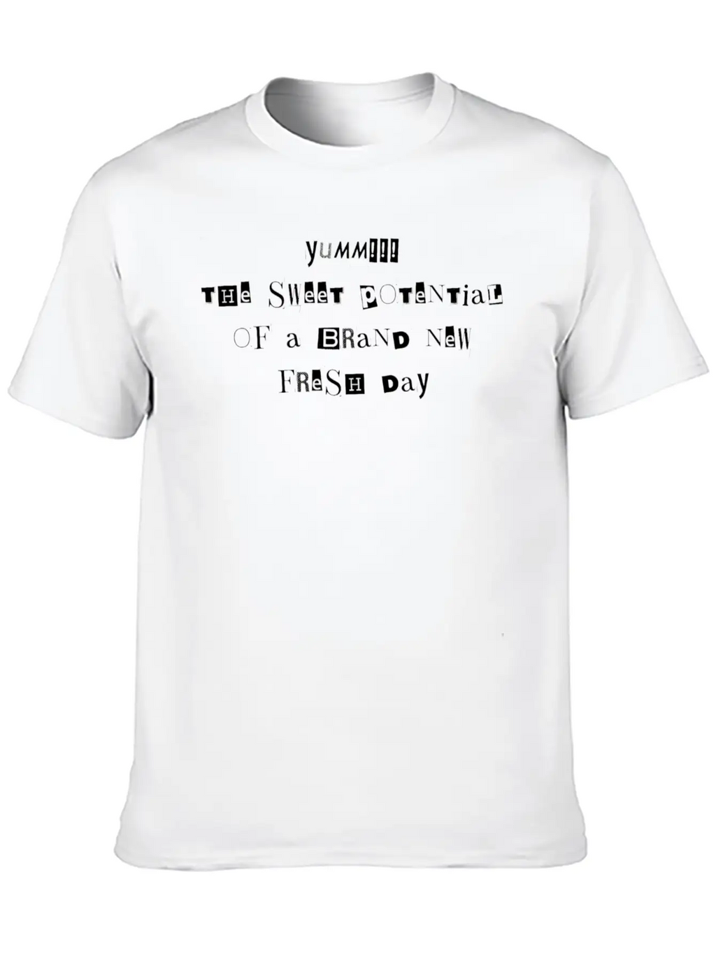 Yumm!!! The Sweet Potential Of A Brand New Day Classic Cotton Tee – Unisex Comfort For Any Season