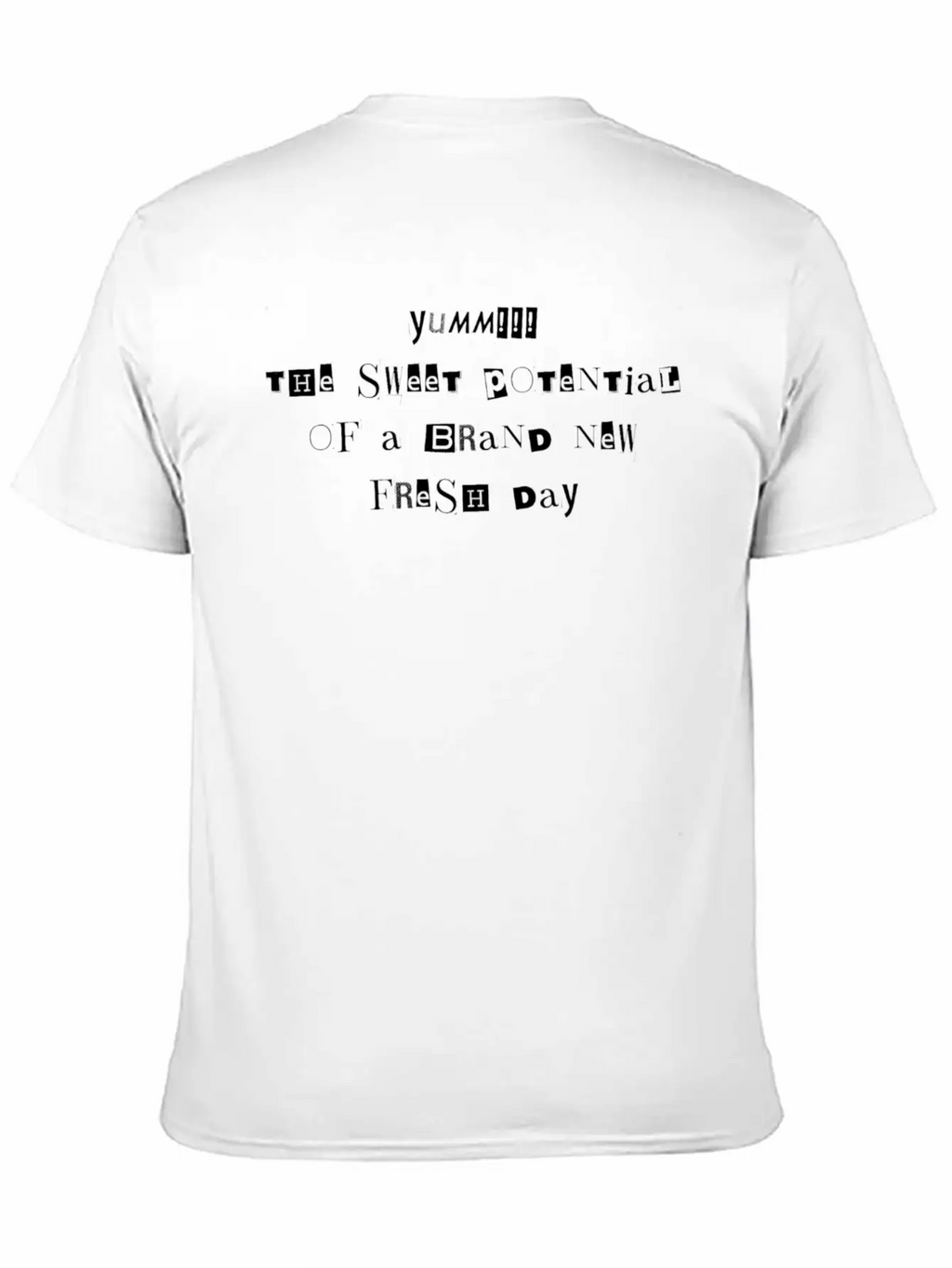 Yumm!!! The Sweet Potential Of A Brand New Day Classic Cotton Tee – Unisex Comfort For Any Season