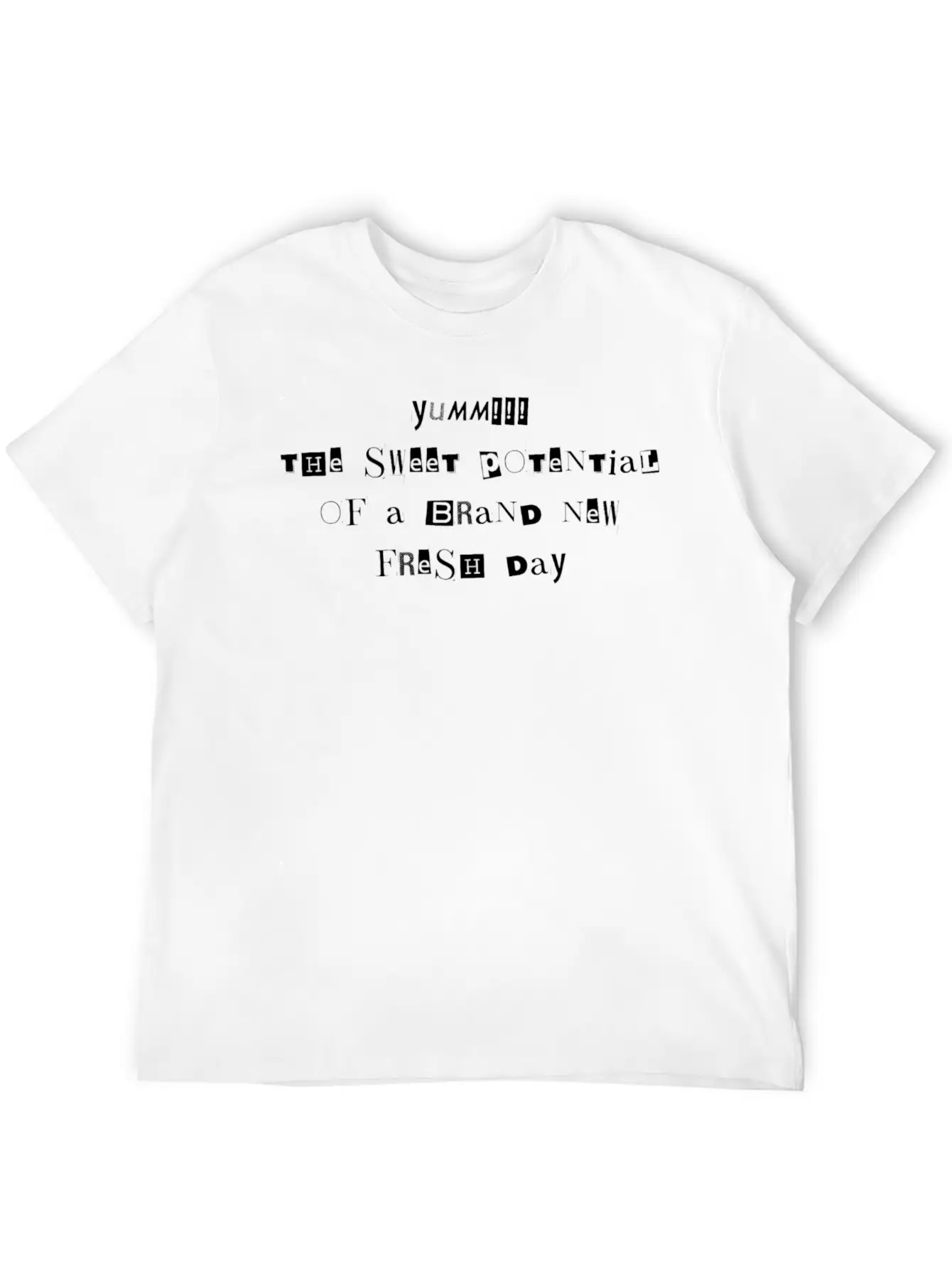 Yumm!!! The Sweet Potential Of A Brand New Day Classic Cotton Tee – Unisex Comfort For Any Season