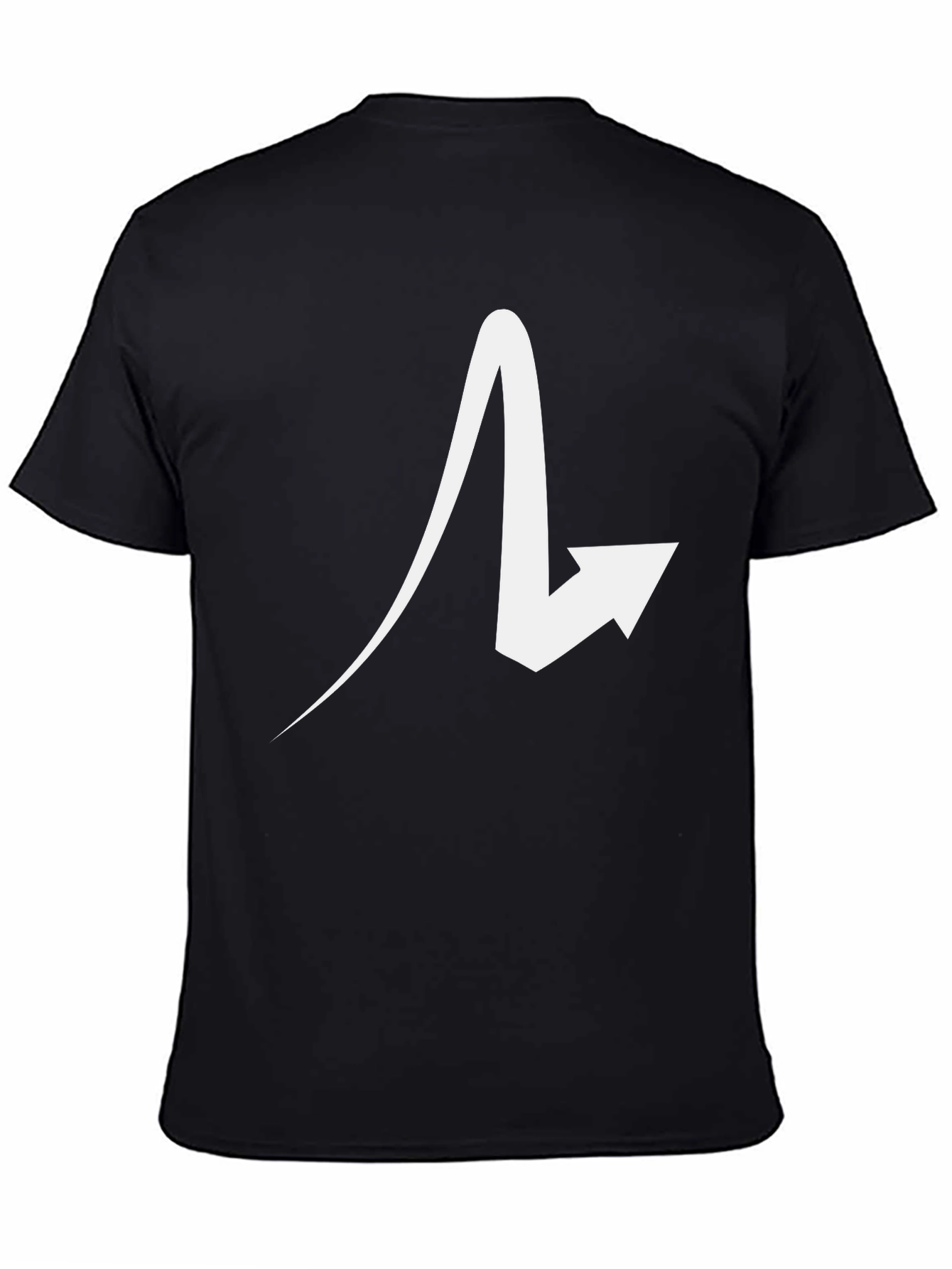 Abstract Arrow Black T-Shirt