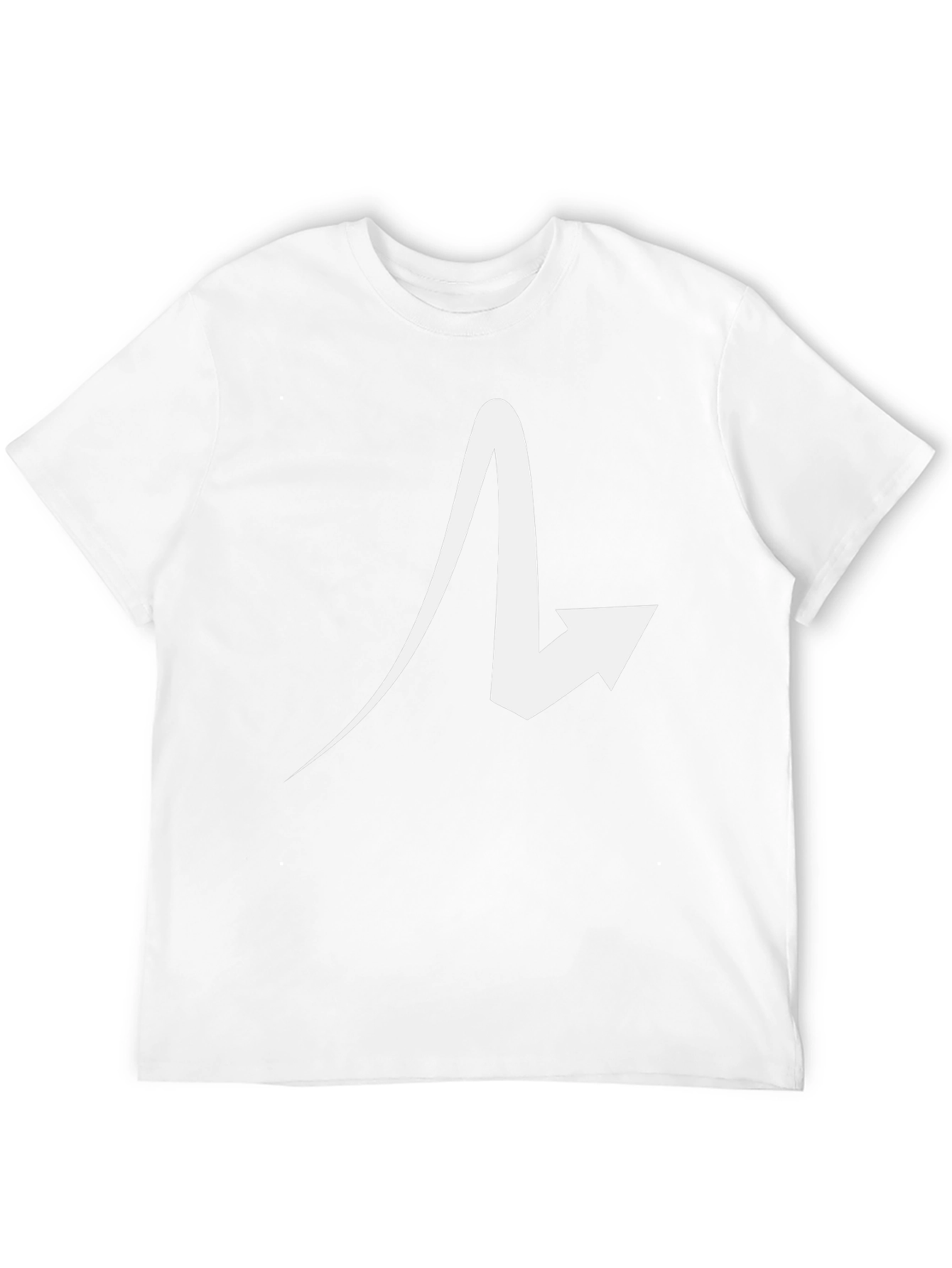Abstract Arrow Black T-Shirt