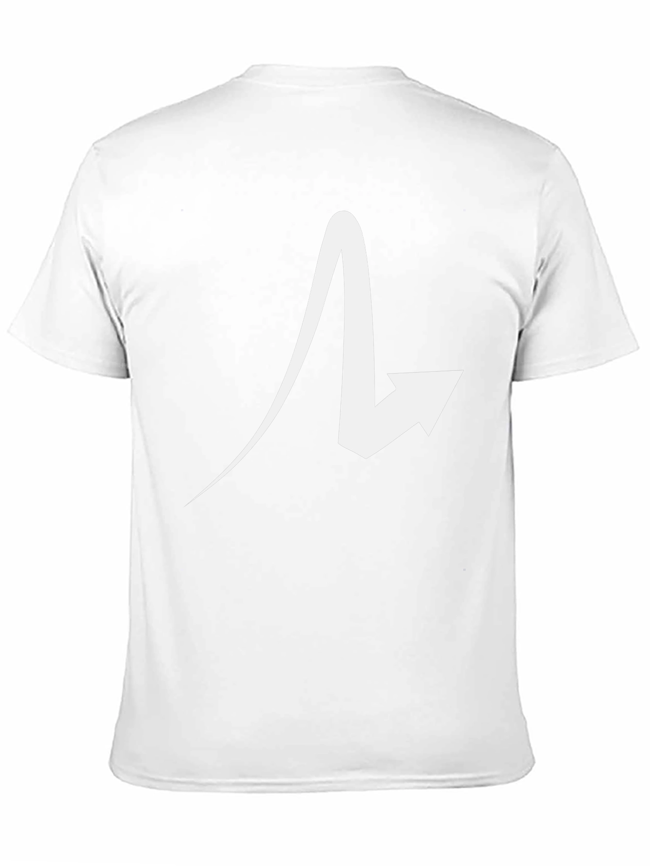 Abstract Arrow Black T-Shirt