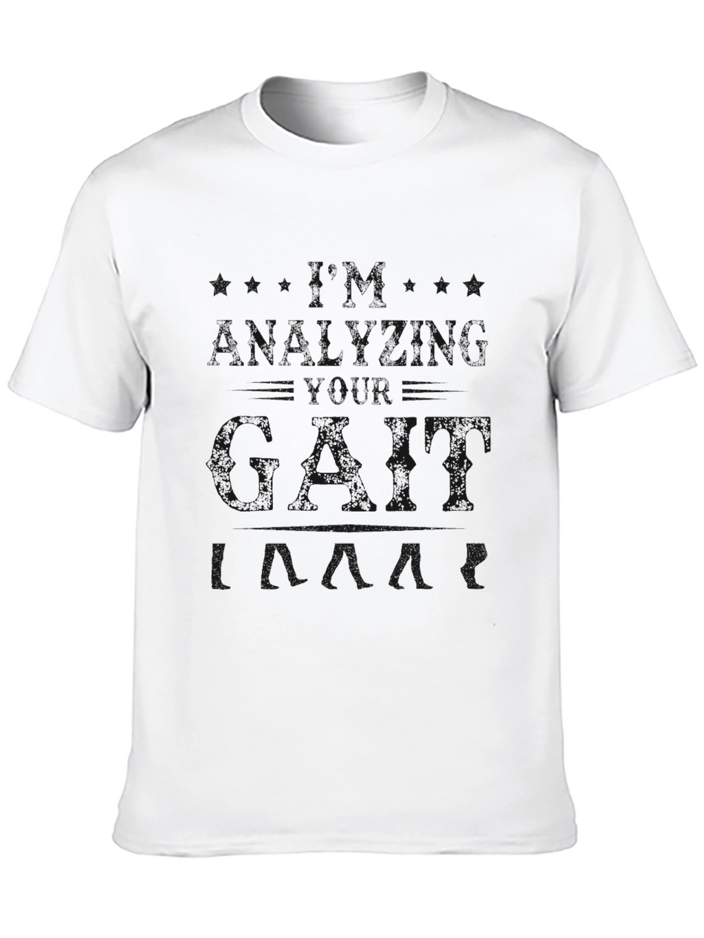 Mens Black Graphic T-Shirt - Casual Style