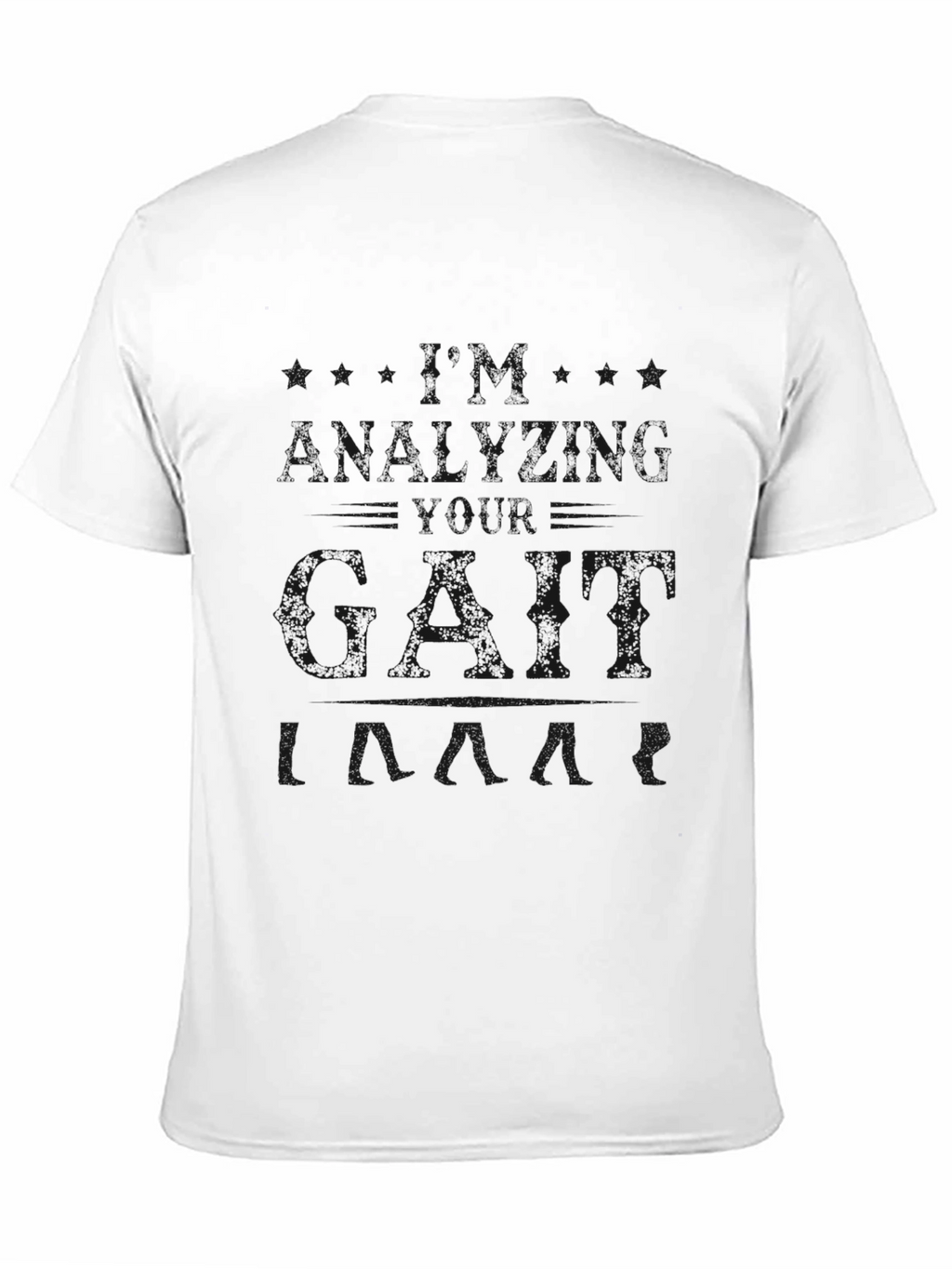 Mens Black Graphic T-Shirt - Casual Style