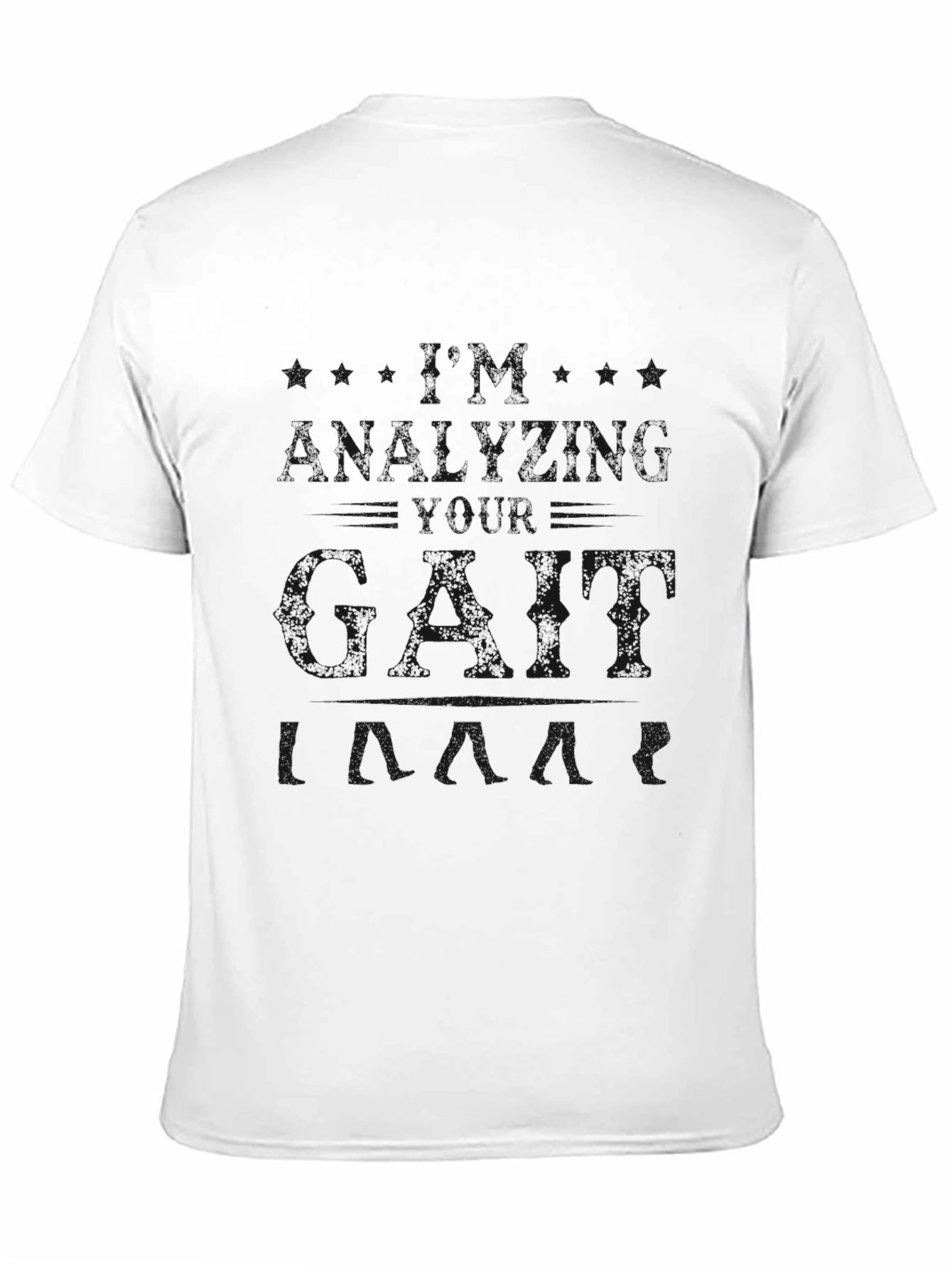 Mens Black Graphic T-Shirt - Casual Style