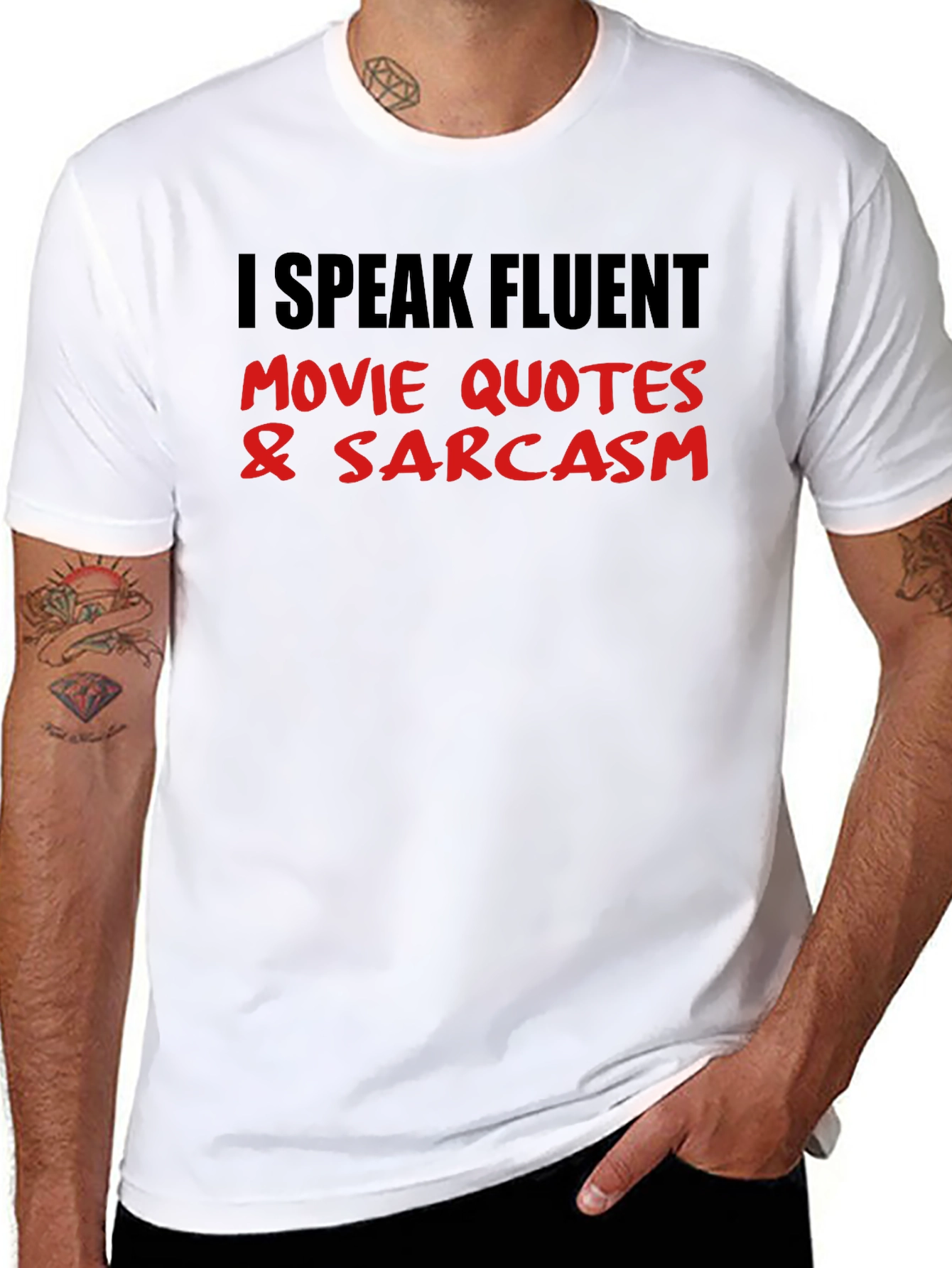 Funny Movie Quotes & Sarcasm Graphic Tee