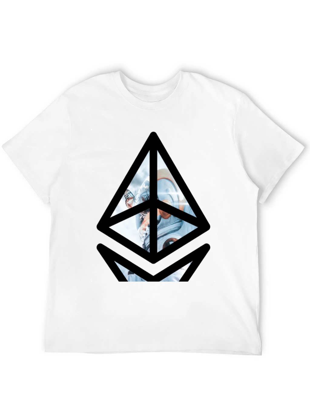 Ethereum Astronaut Graphic Tee - Black