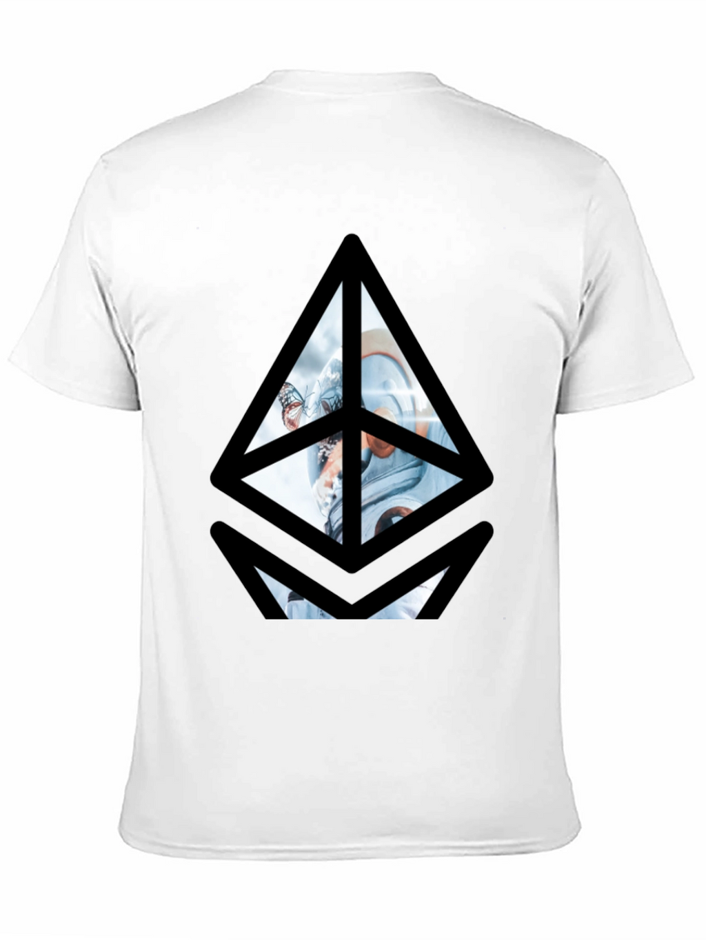 Ethereum Astronaut Graphic Tee - Black