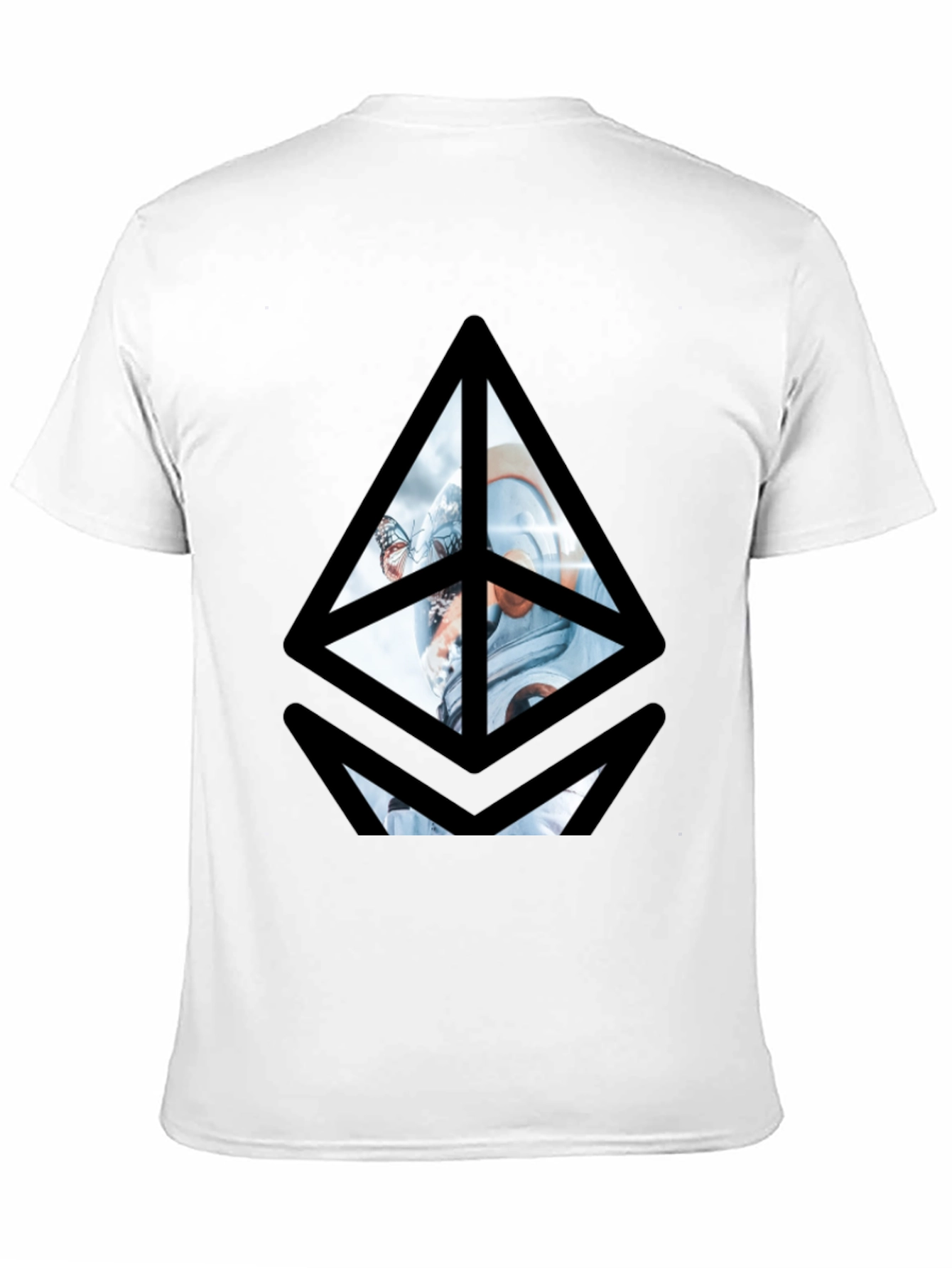 Ethereum Astronaut Graphic Tee - Black