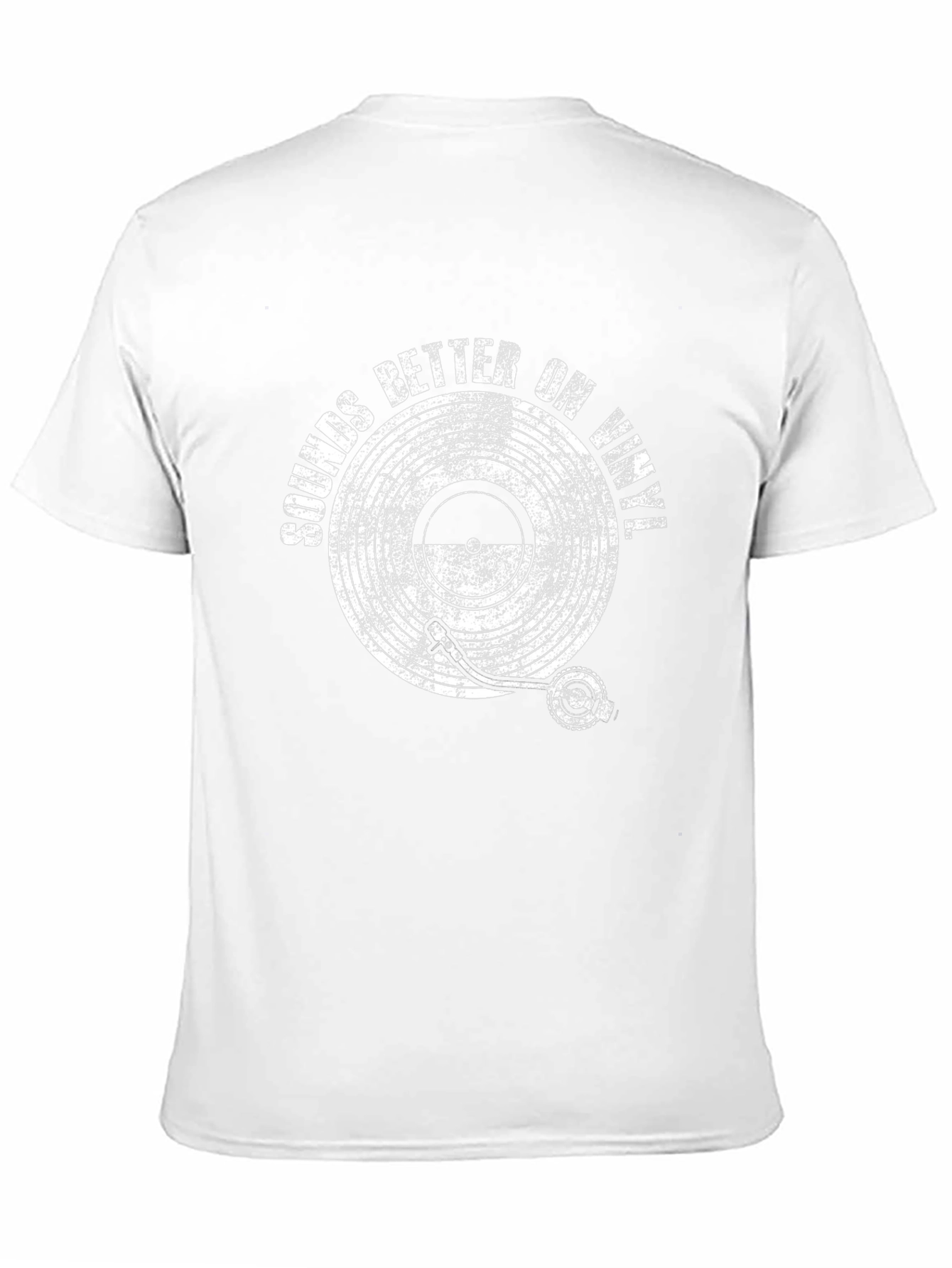 Sounds Better on Vinyl Black Graphic Tee