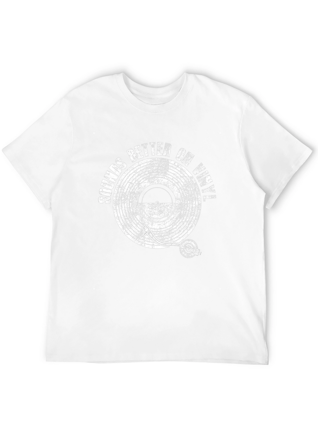 Sounds Better on Vinyl Black Graphic Tee