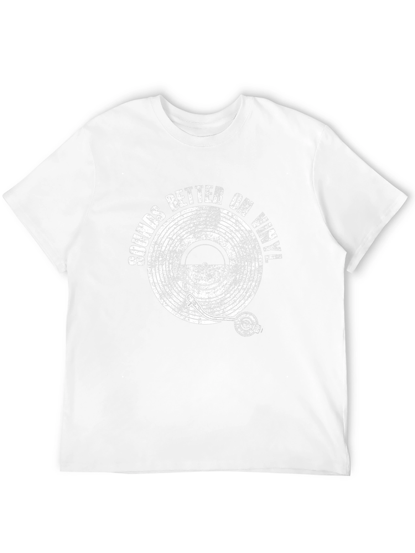 Sounds Better on Vinyl Black Graphic Tee