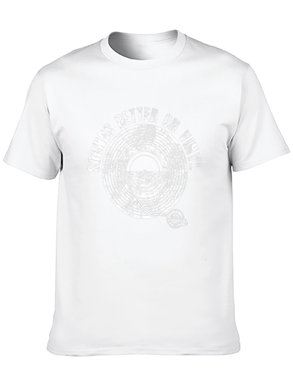 Sounds Better on Vinyl Black Graphic Tee