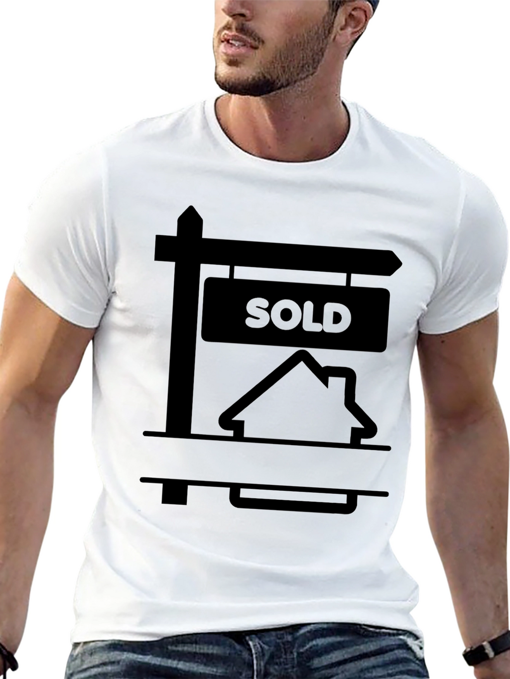 Sold House Graphic T-Shirt