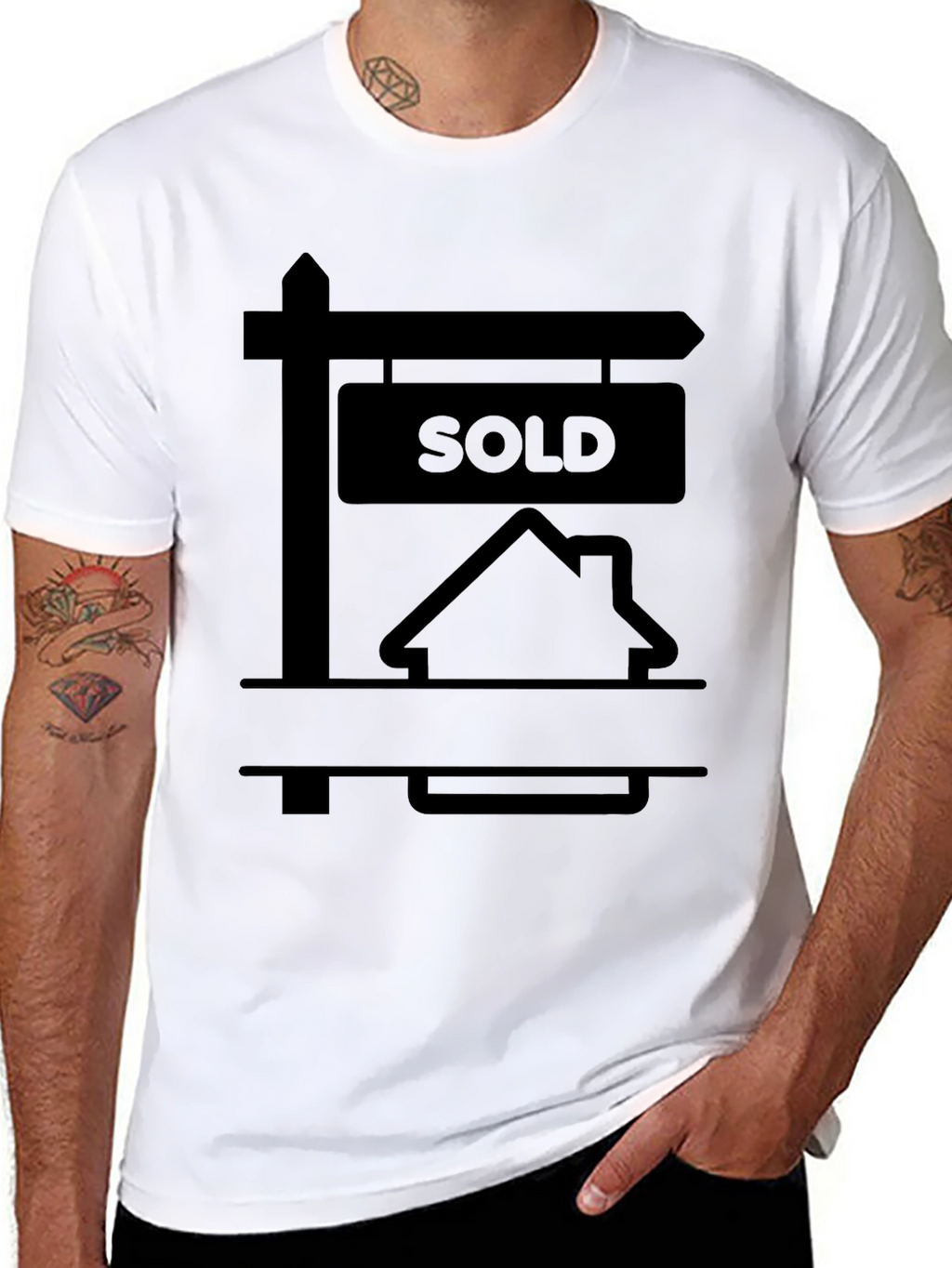 Sold House Graphic T-Shirt