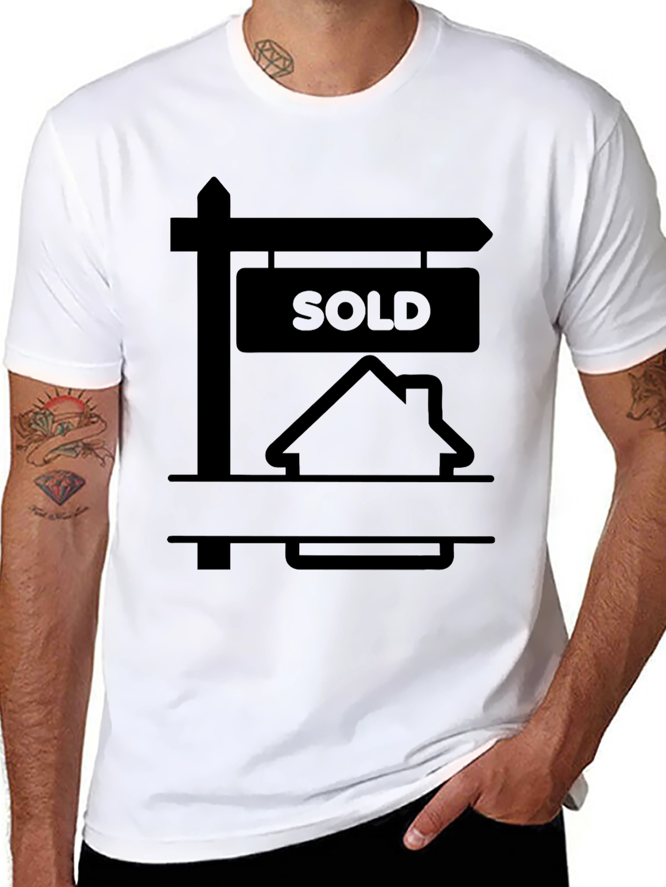Sold House Graphic T-Shirt