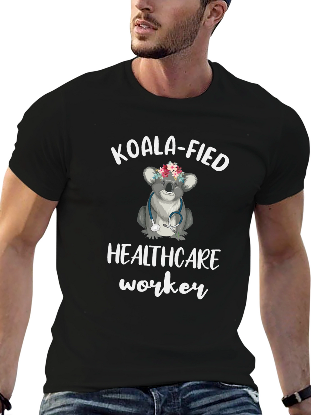 Koala-fied Healthcare Worker T-Shirt