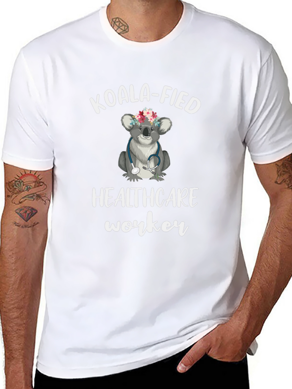Koala-fied Healthcare Worker T-Shirt