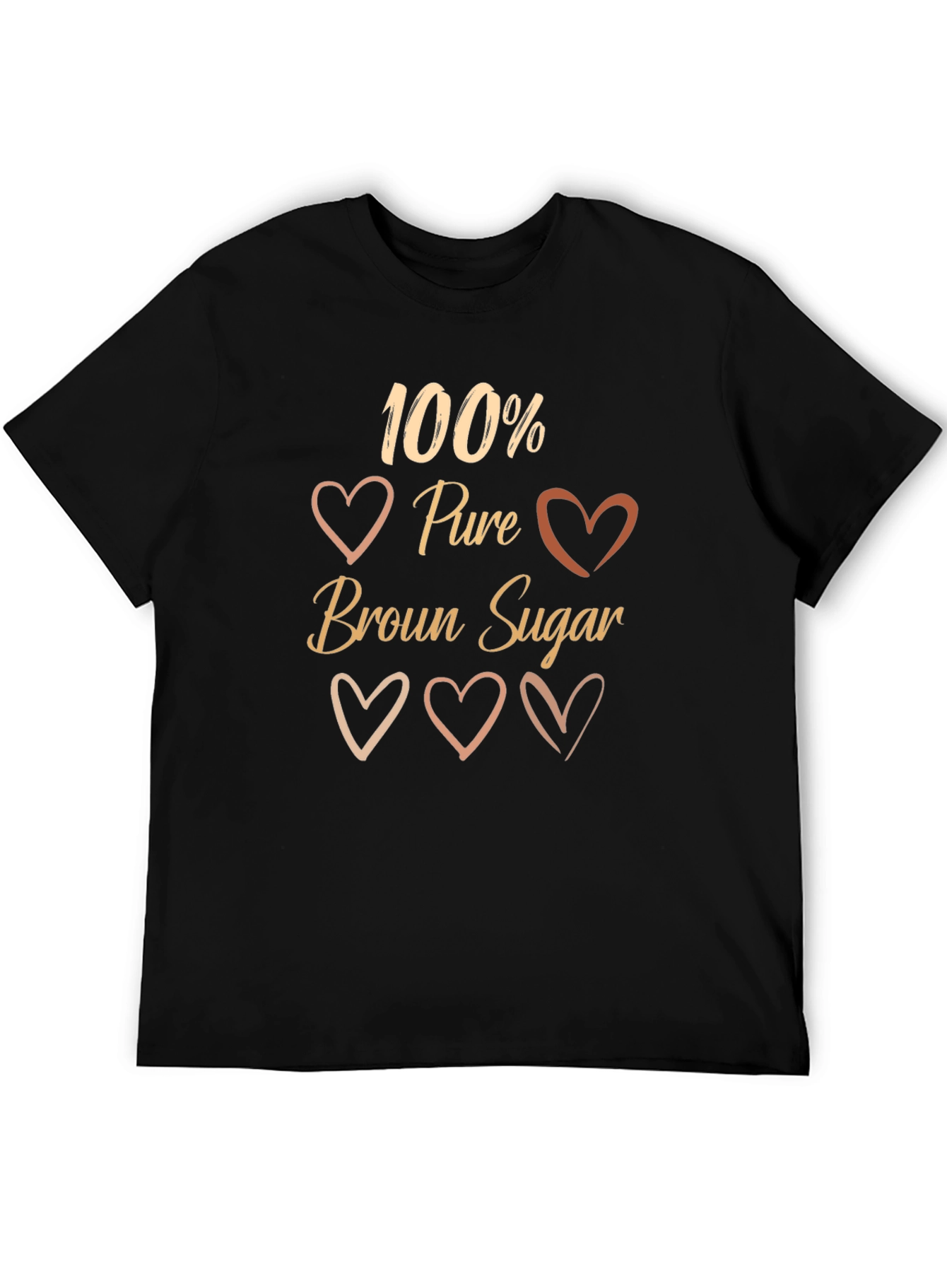 100% Pure Brown Sugar Graphic T-Shirt