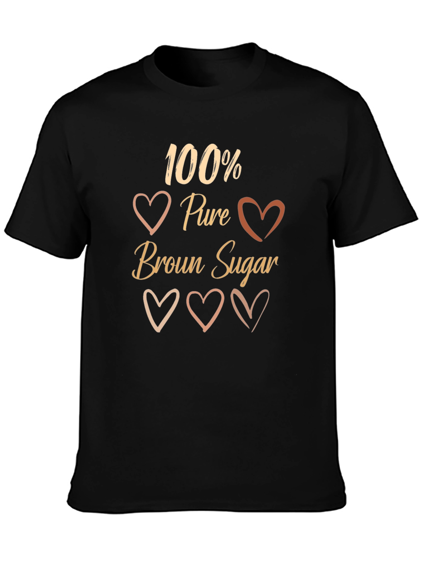 100% Pure Brown Sugar Graphic T-Shirt