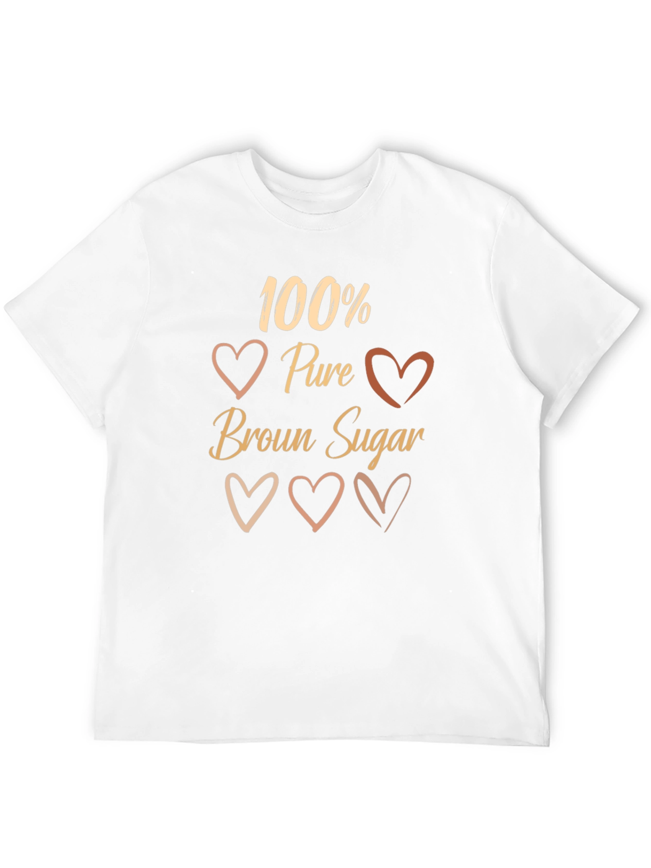 100% Pure Brown Sugar Graphic T-Shirt