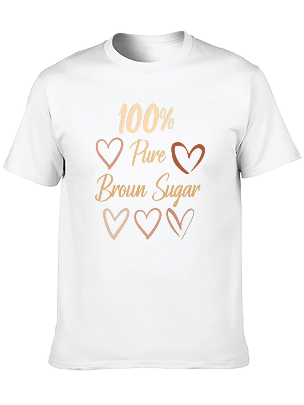 100% Pure Brown Sugar Graphic T-Shirt