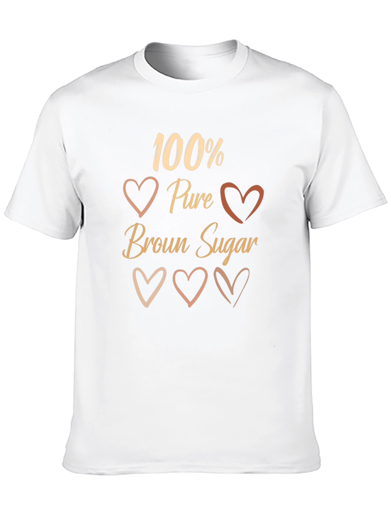 100% Pure Brown Sugar Graphic T-Shirt