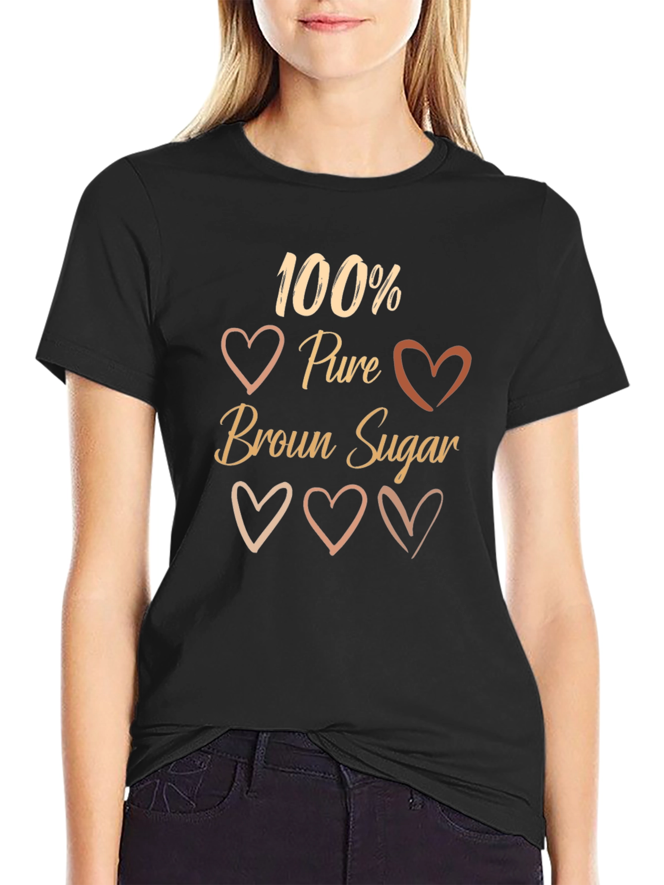 100% Pure Brown Sugar Graphic T-Shirt
