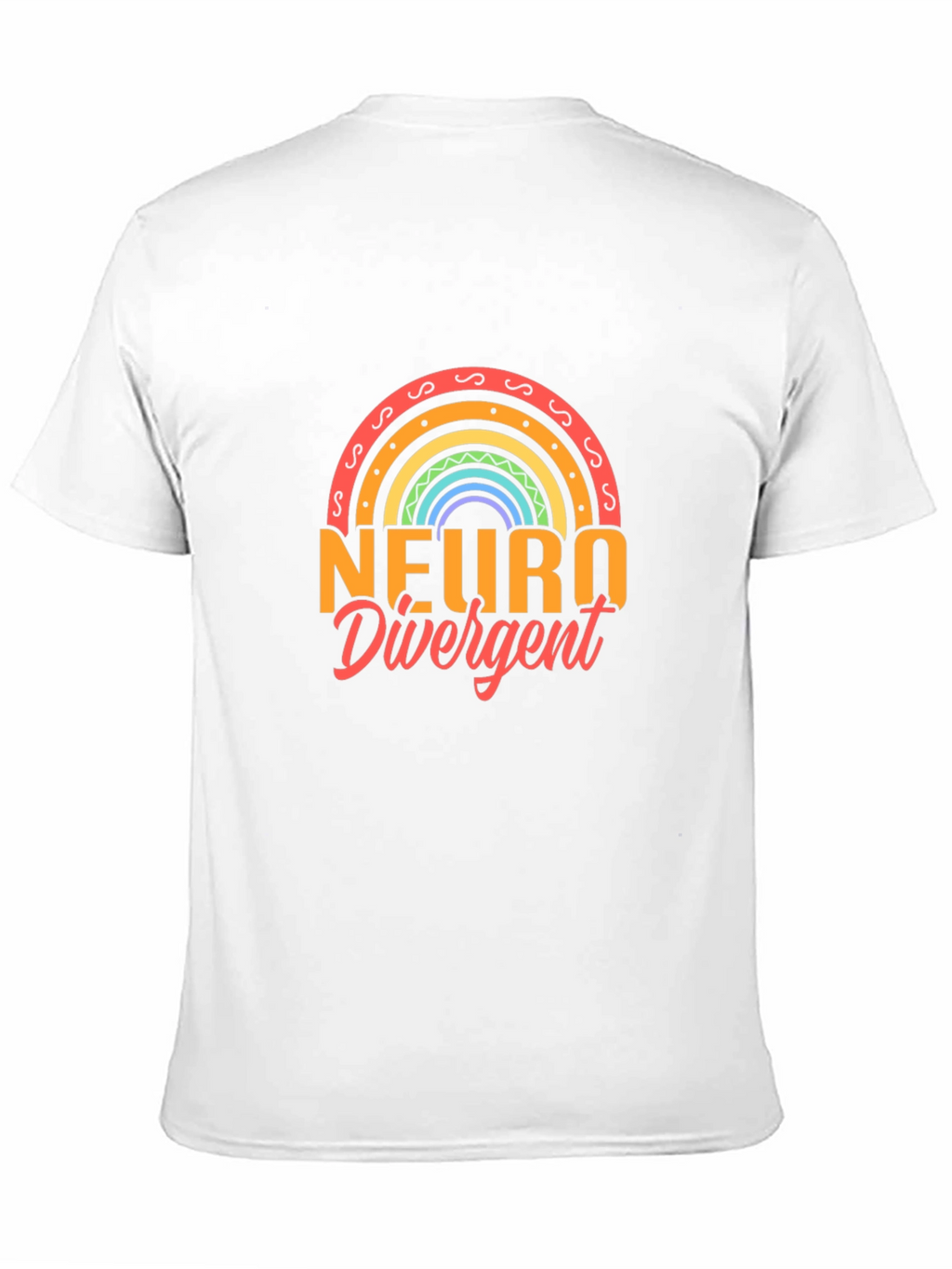 Neurodivergent Rainbow T-Shirt - Support Neurodiversity!