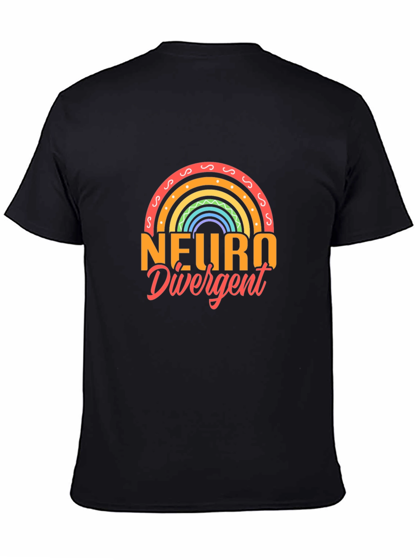Neurodivergent Rainbow T-Shirt - Support Neurodiversity!