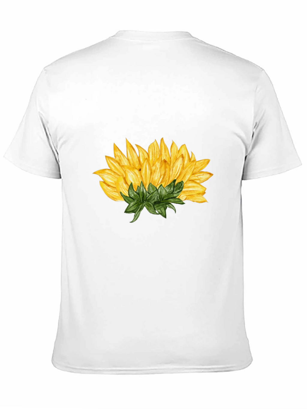 Sunflower Graphic Black T-Shirt