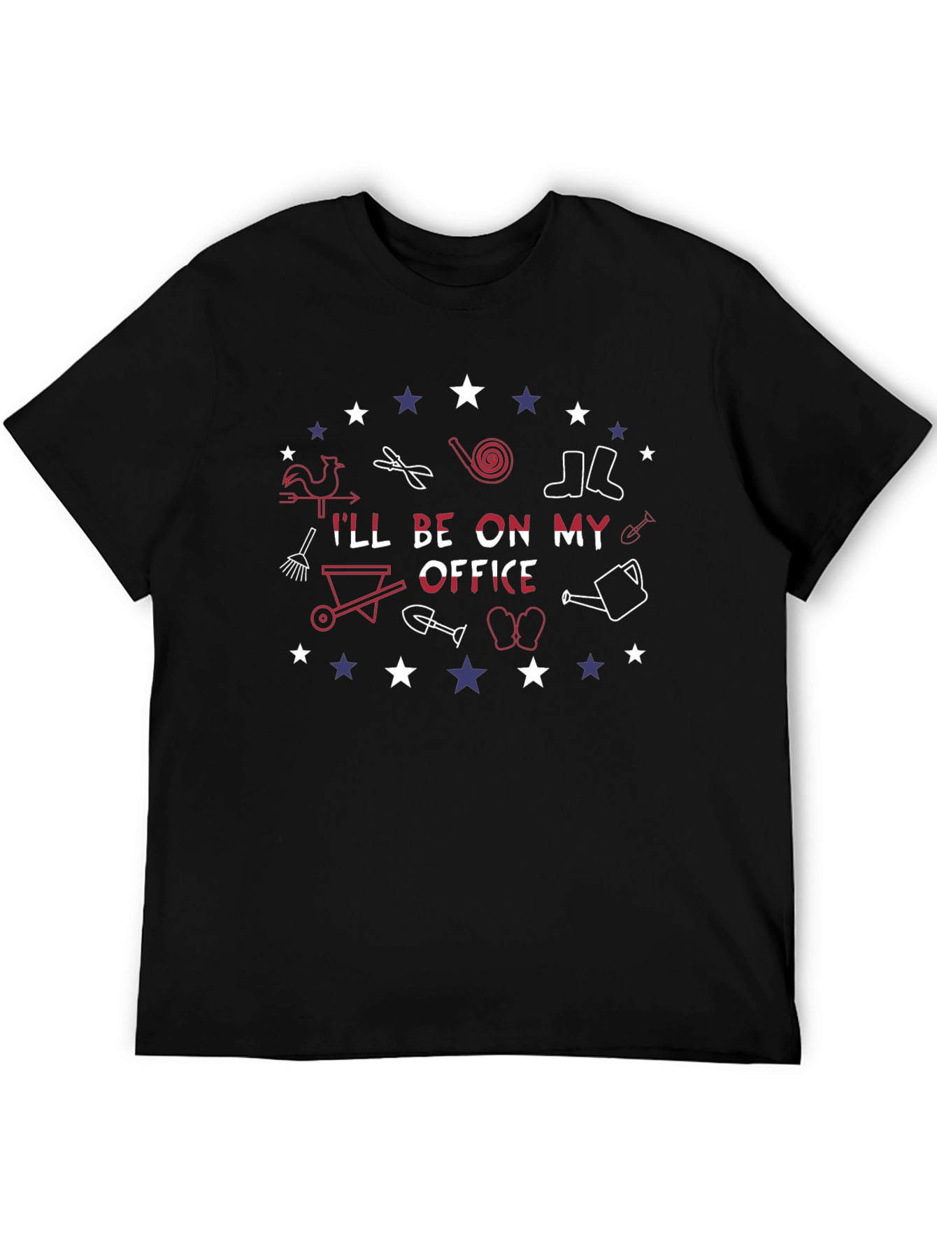 Gardening Office Graphic T-Shirt