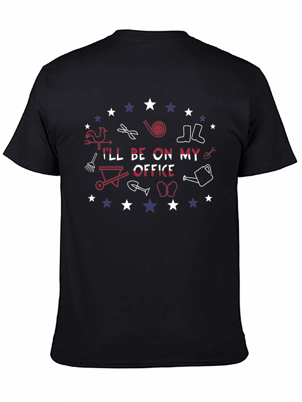Gardening Office Graphic T-Shirt