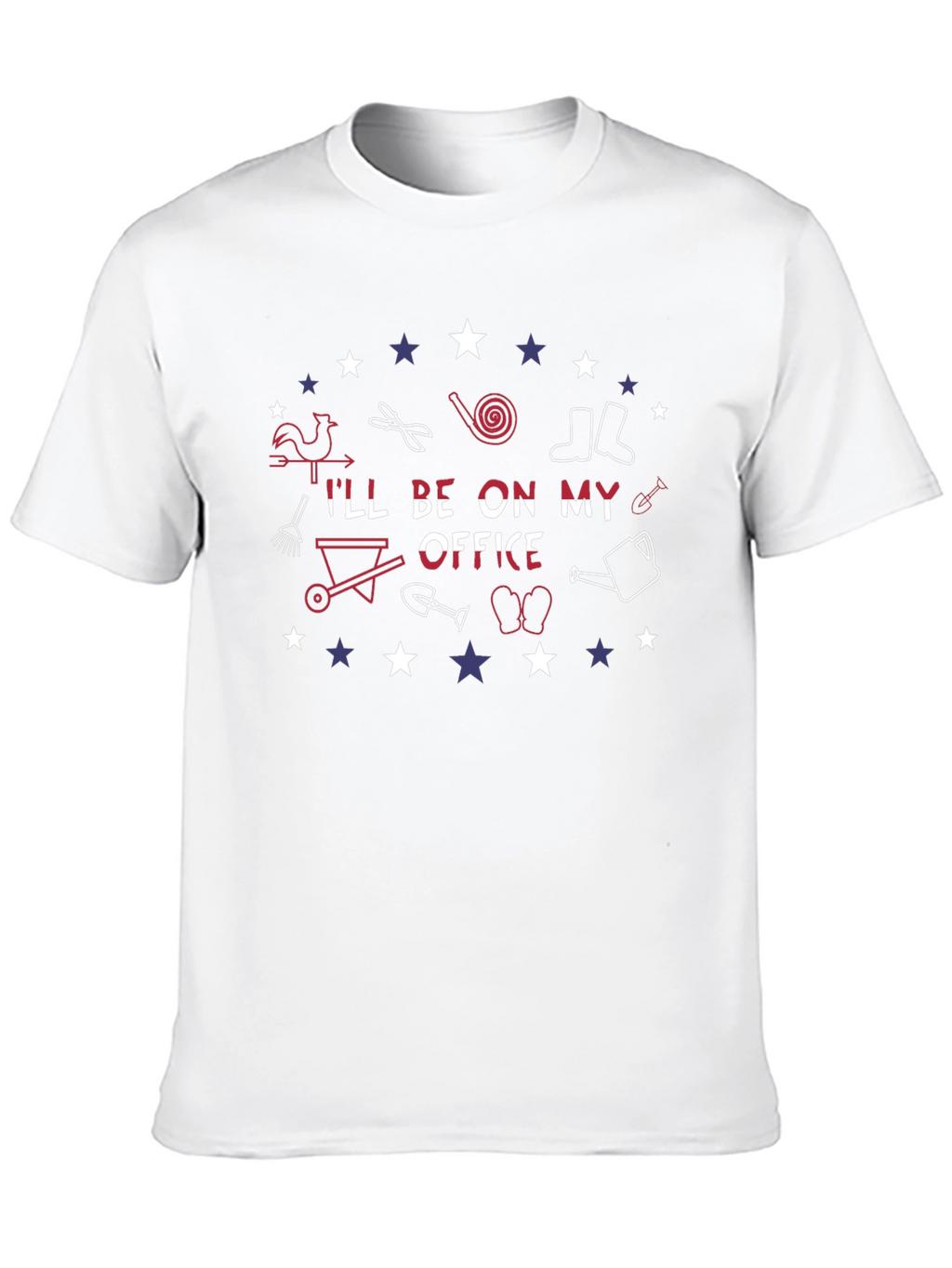 Gardening Office Graphic T-Shirt
