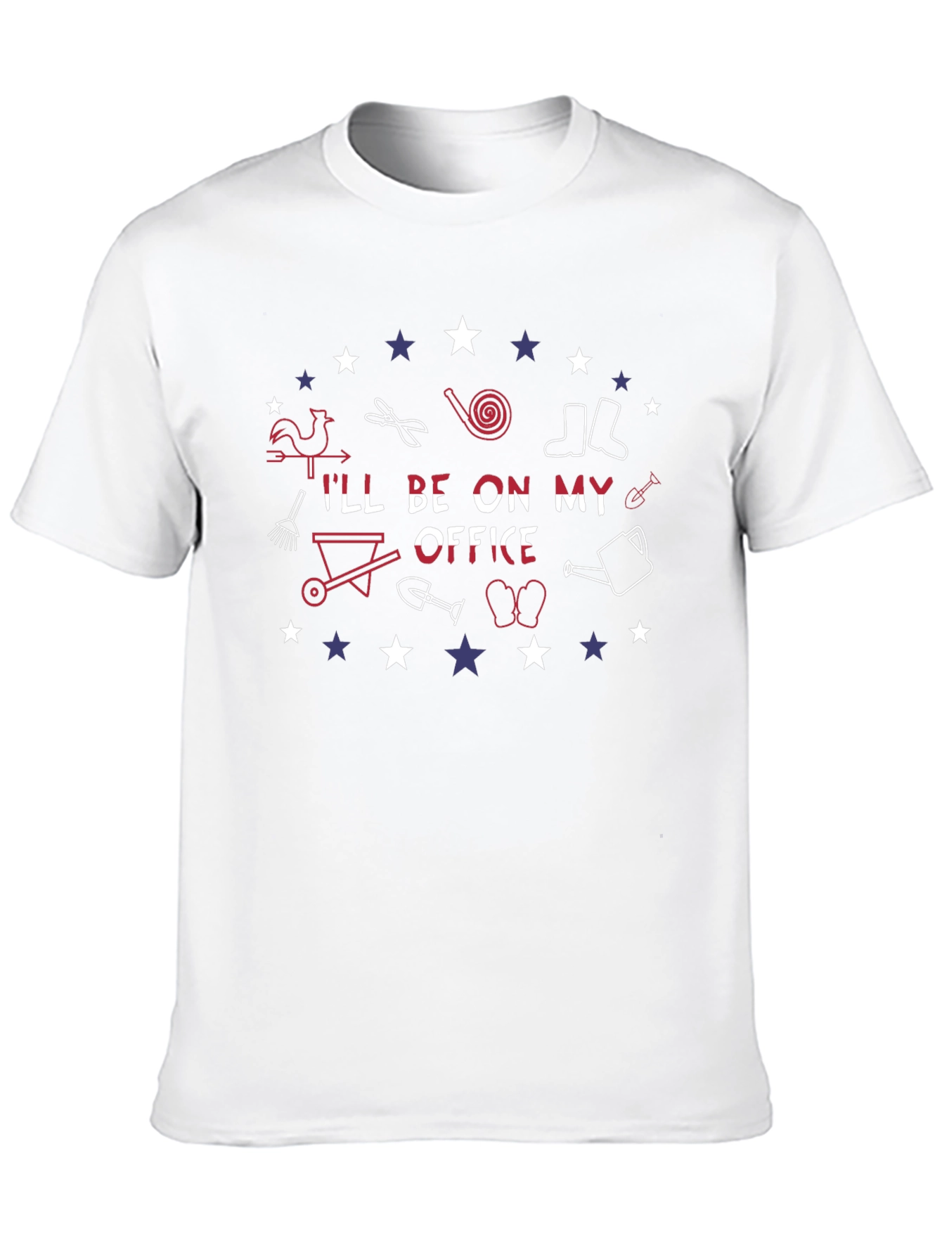 Gardening Office Graphic T-Shirt