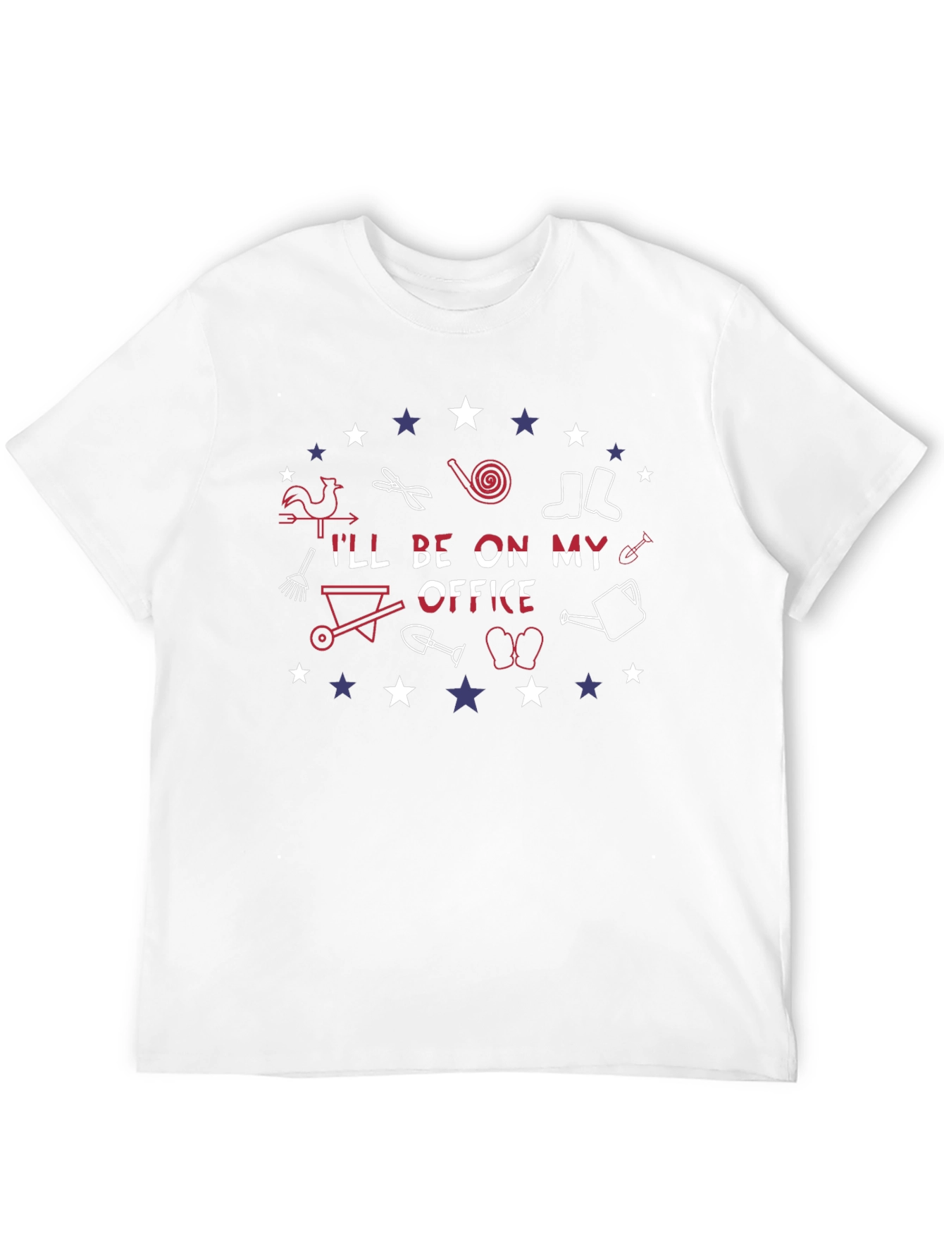 Gardening Office Graphic T-Shirt