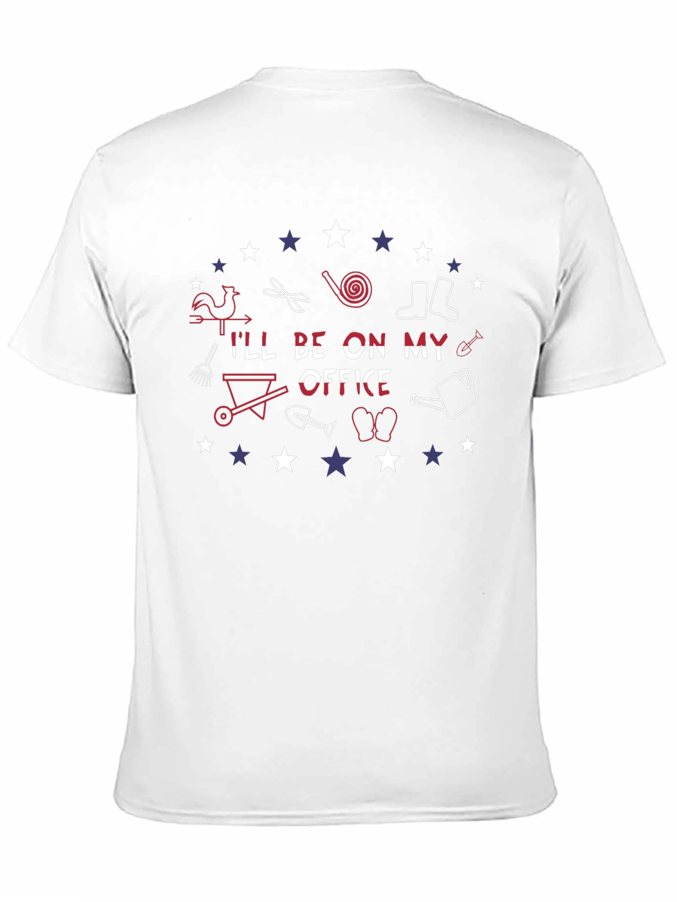 Gardening Office Graphic T-Shirt
