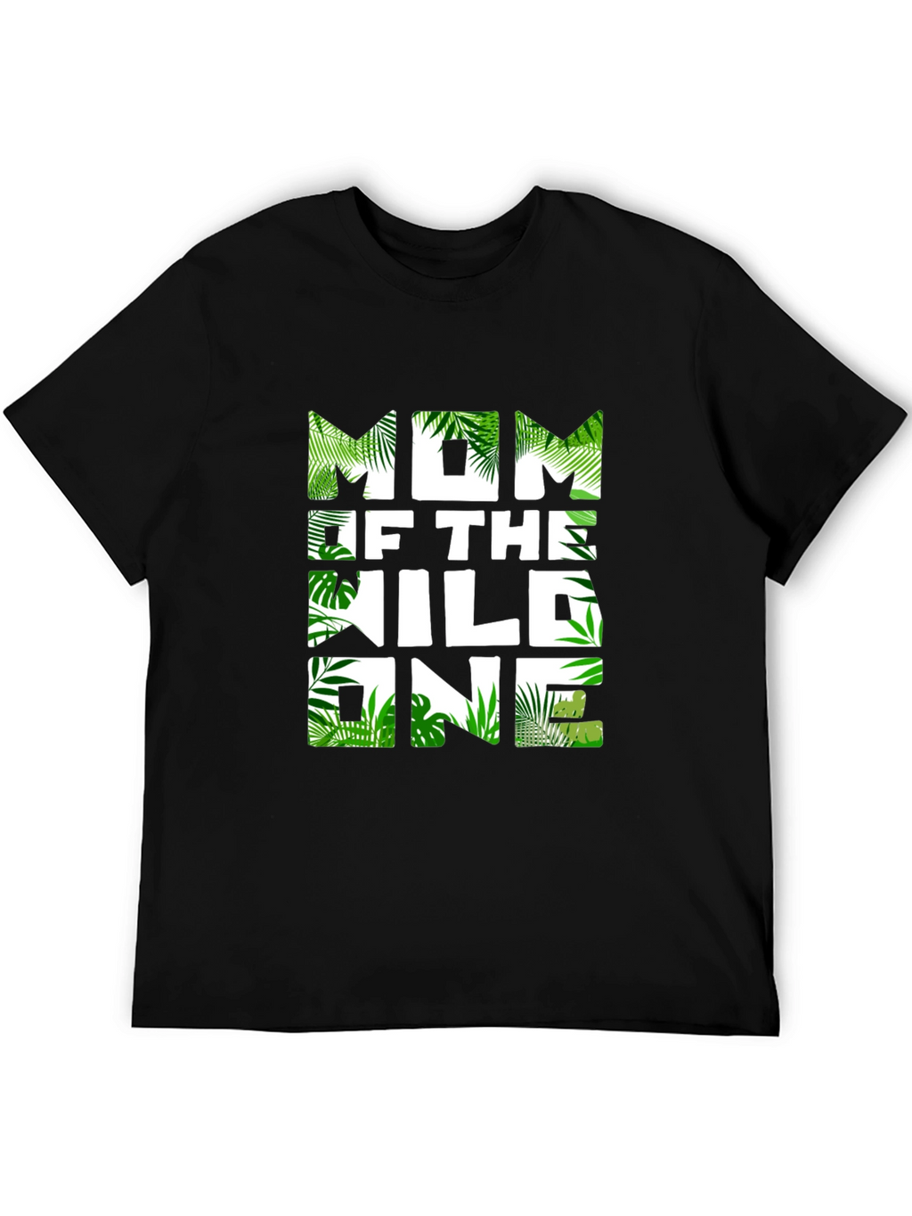 Mom of The Wild One Jungle Theme T-Shirt