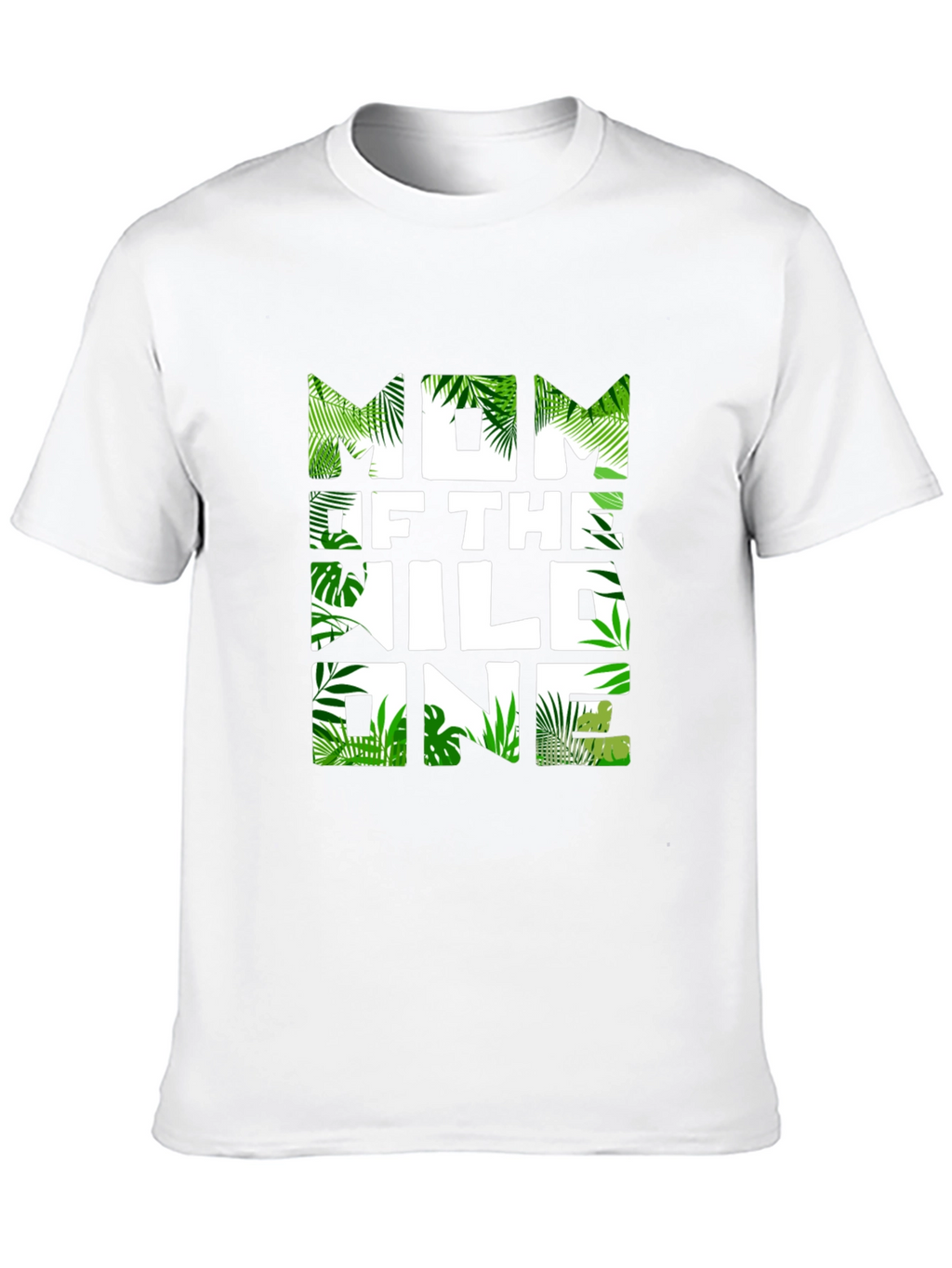 Mom of The Wild One Jungle Theme T-Shirt