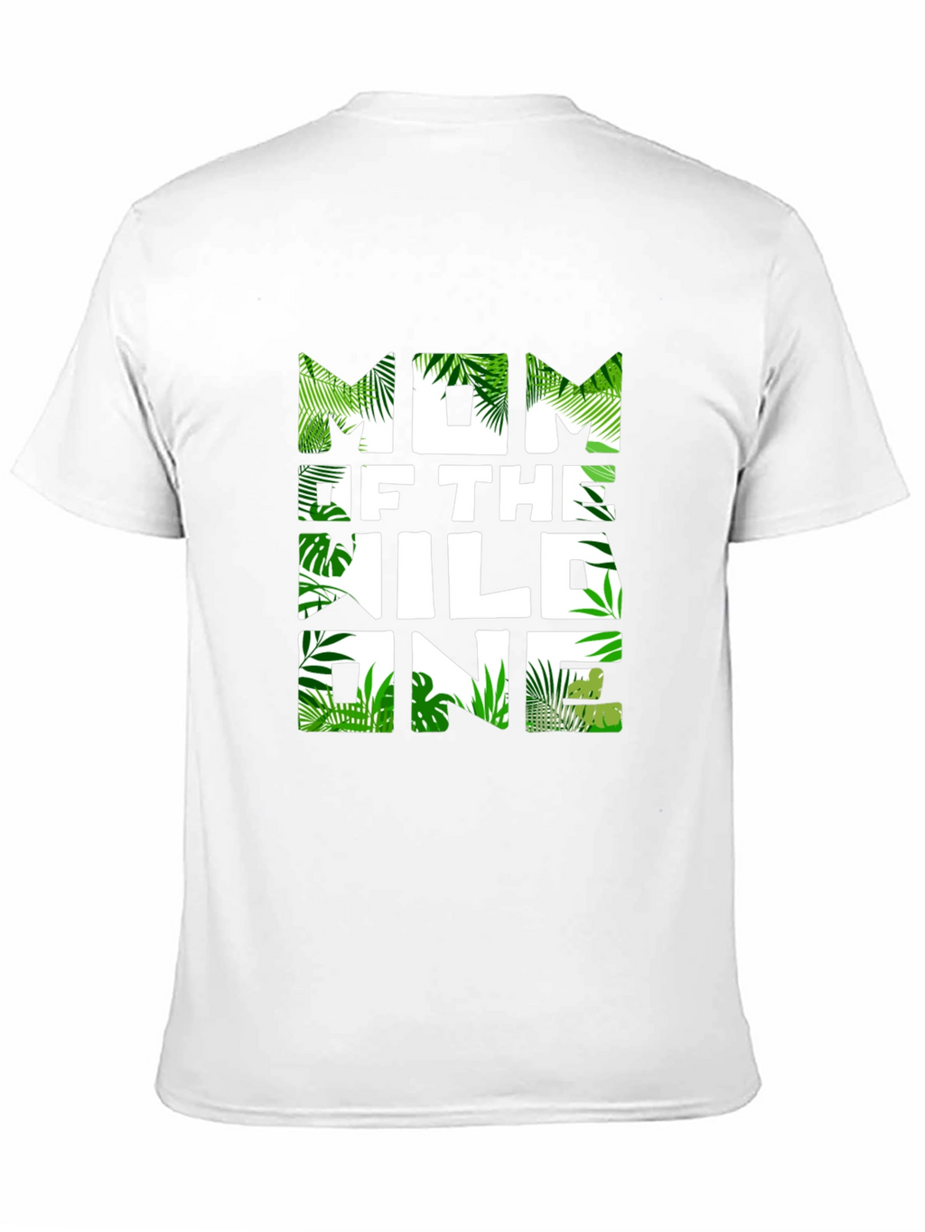 Mom of The Wild One Jungle Theme T-Shirt