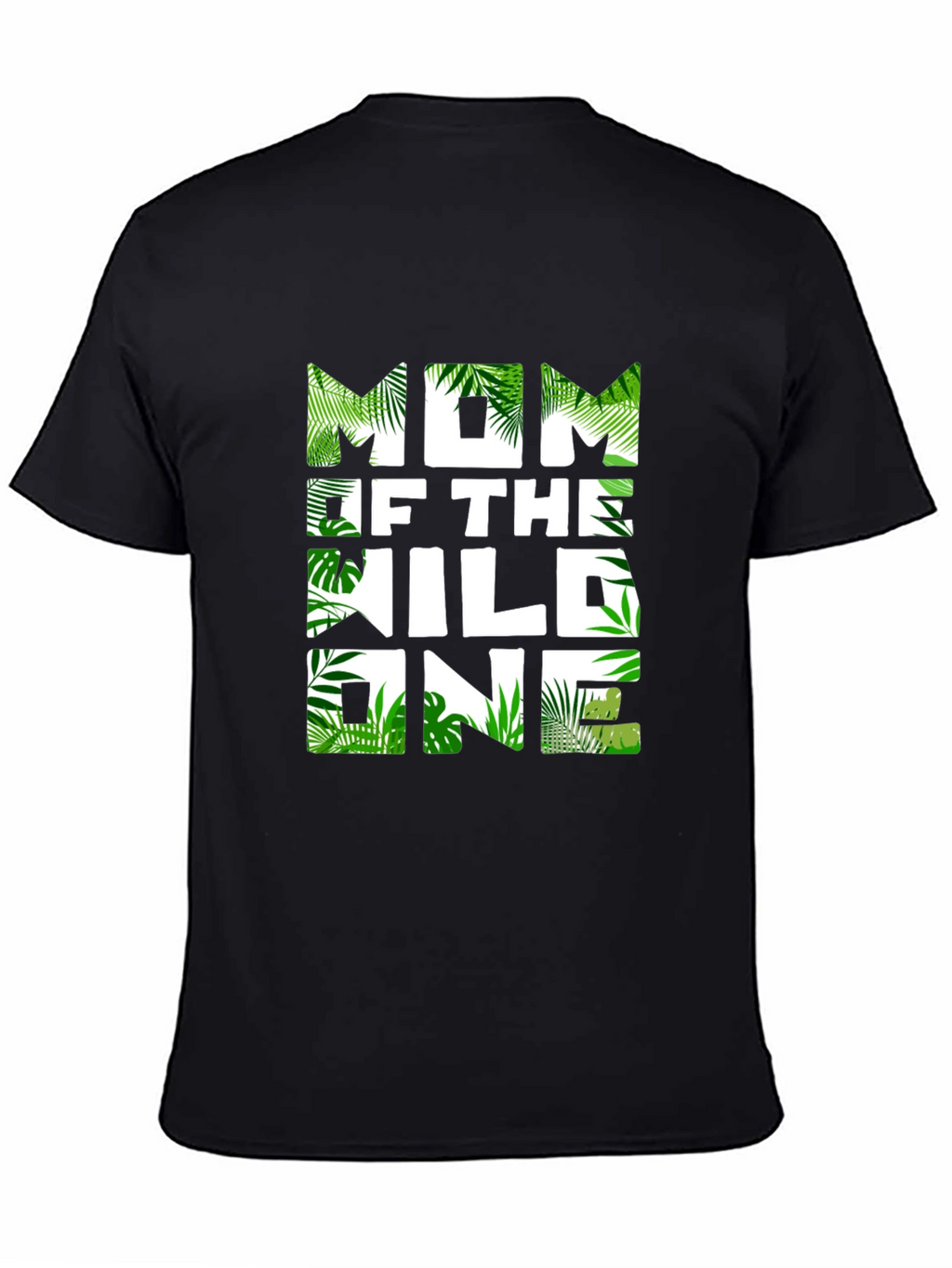 Mom of The Wild One Jungle Theme T-Shirt
