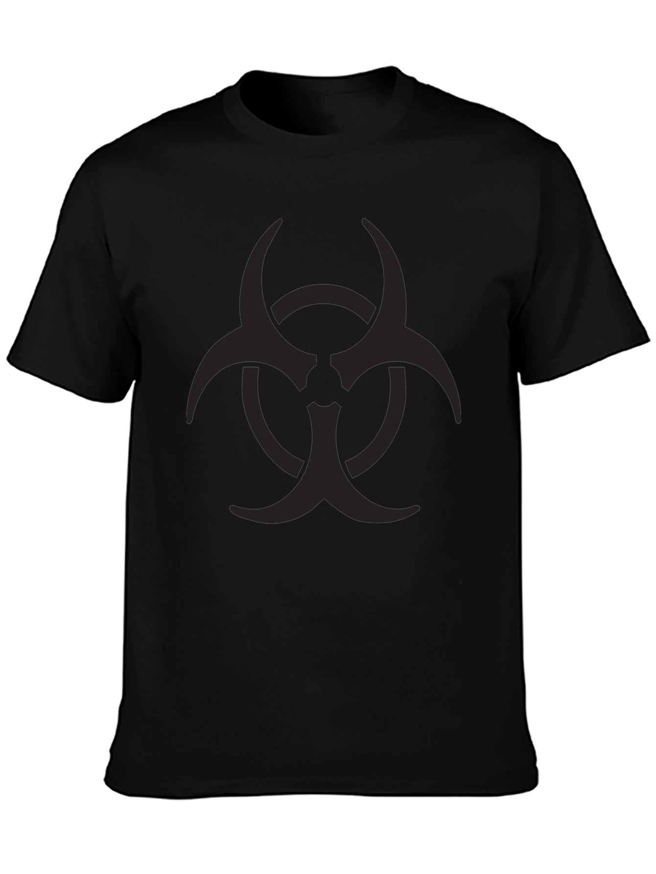 Biohazard Symbol Black T-Shirt